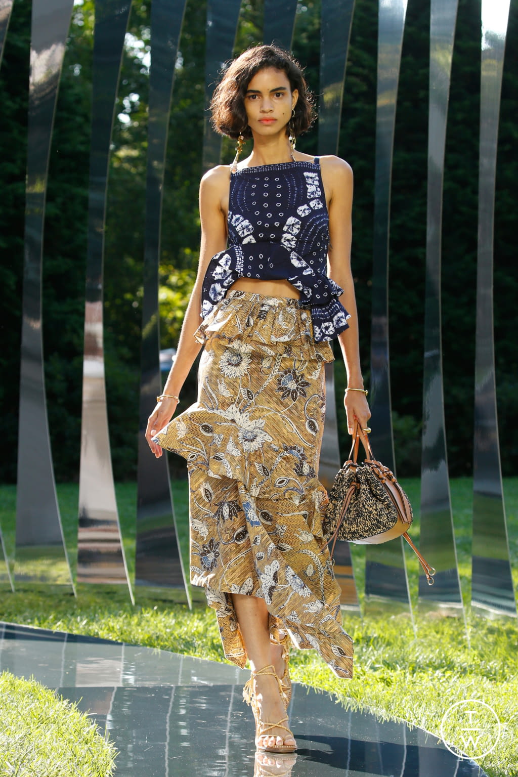 Fashion Week New York Spring/Summer 2022 look 5 de la collection Ulla Johnson womenswear