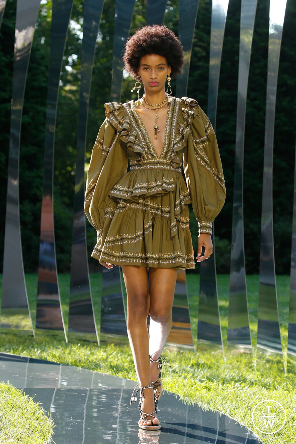 Fashion Week New York Spring/Summer 2022 look 7 from the Ulla Johnson collection womenswear