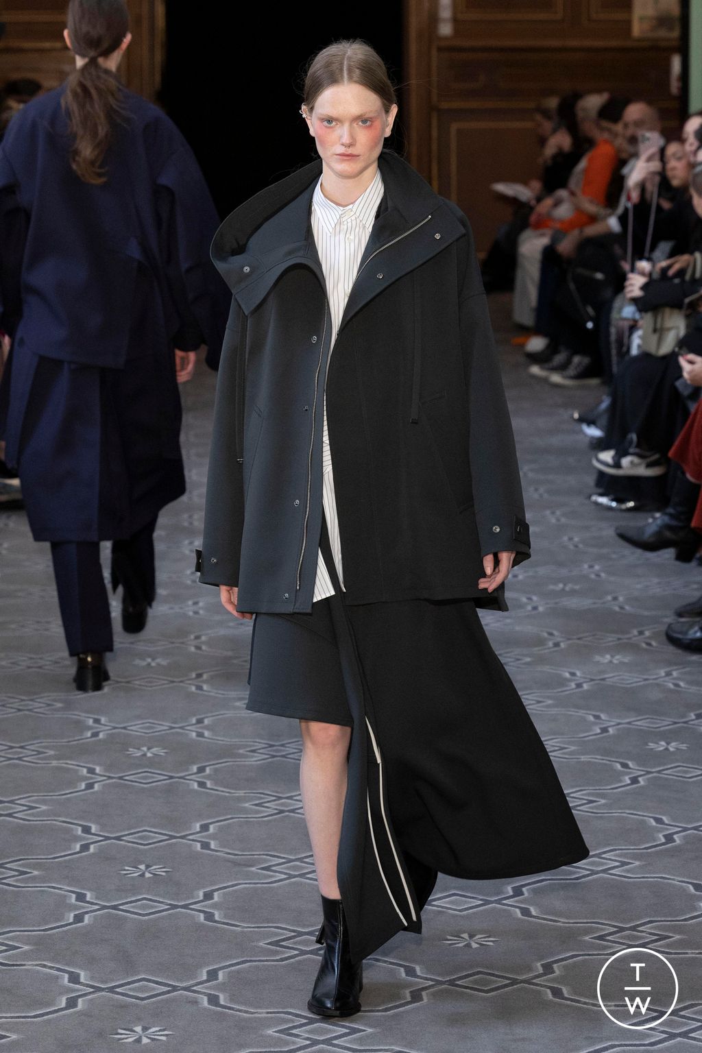 Fashion Week Paris Fall/Winter 2023 look 8 from the Ujoh collection womenswear