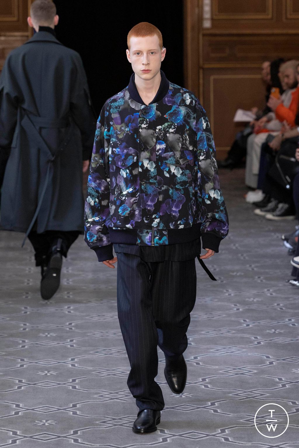 Fashion Week Paris Fall/Winter 2023 look 11 from the Ujoh collection 女装