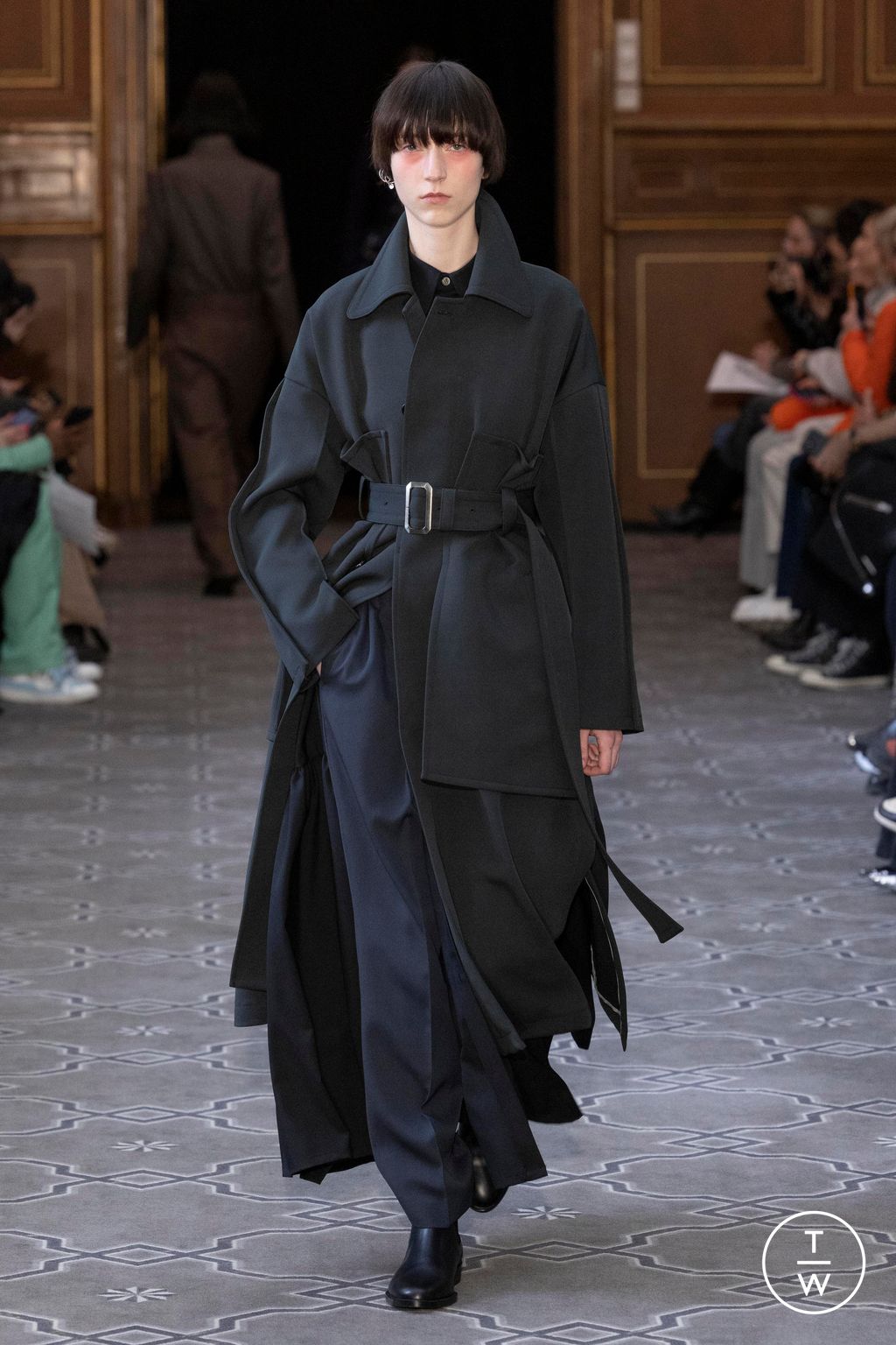 Fashion Week Paris Fall/Winter 2023 look 13 from the Ujoh collection womenswear