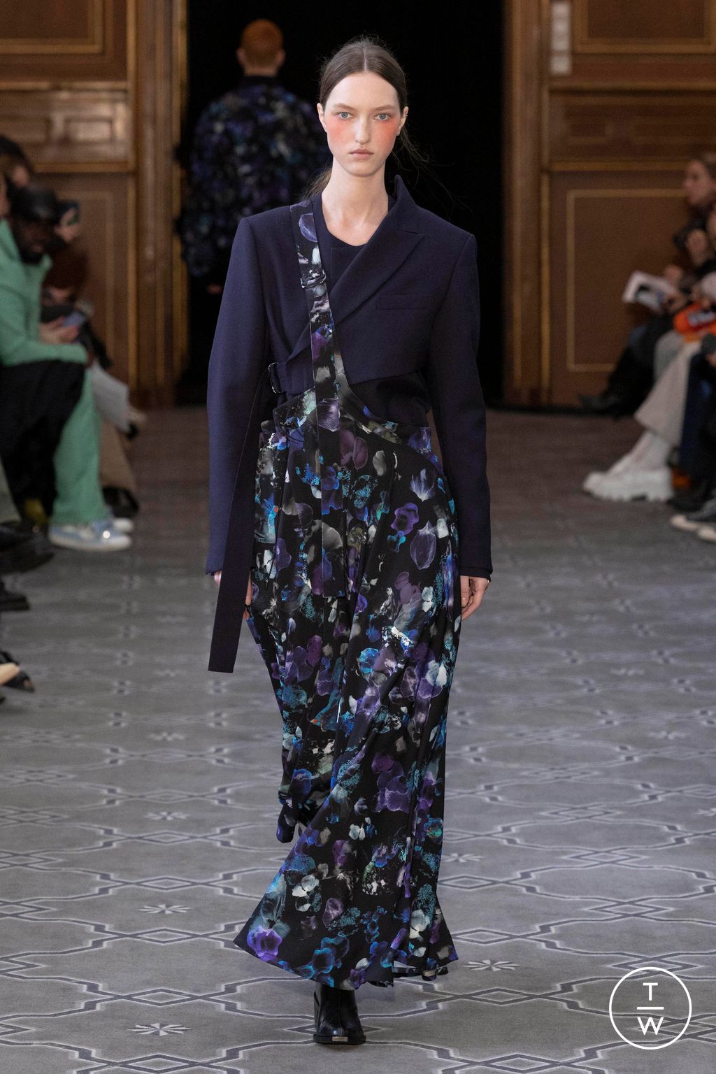 Fashion Week Paris Fall/Winter 2023 look 14 from the Ujoh collection womenswear