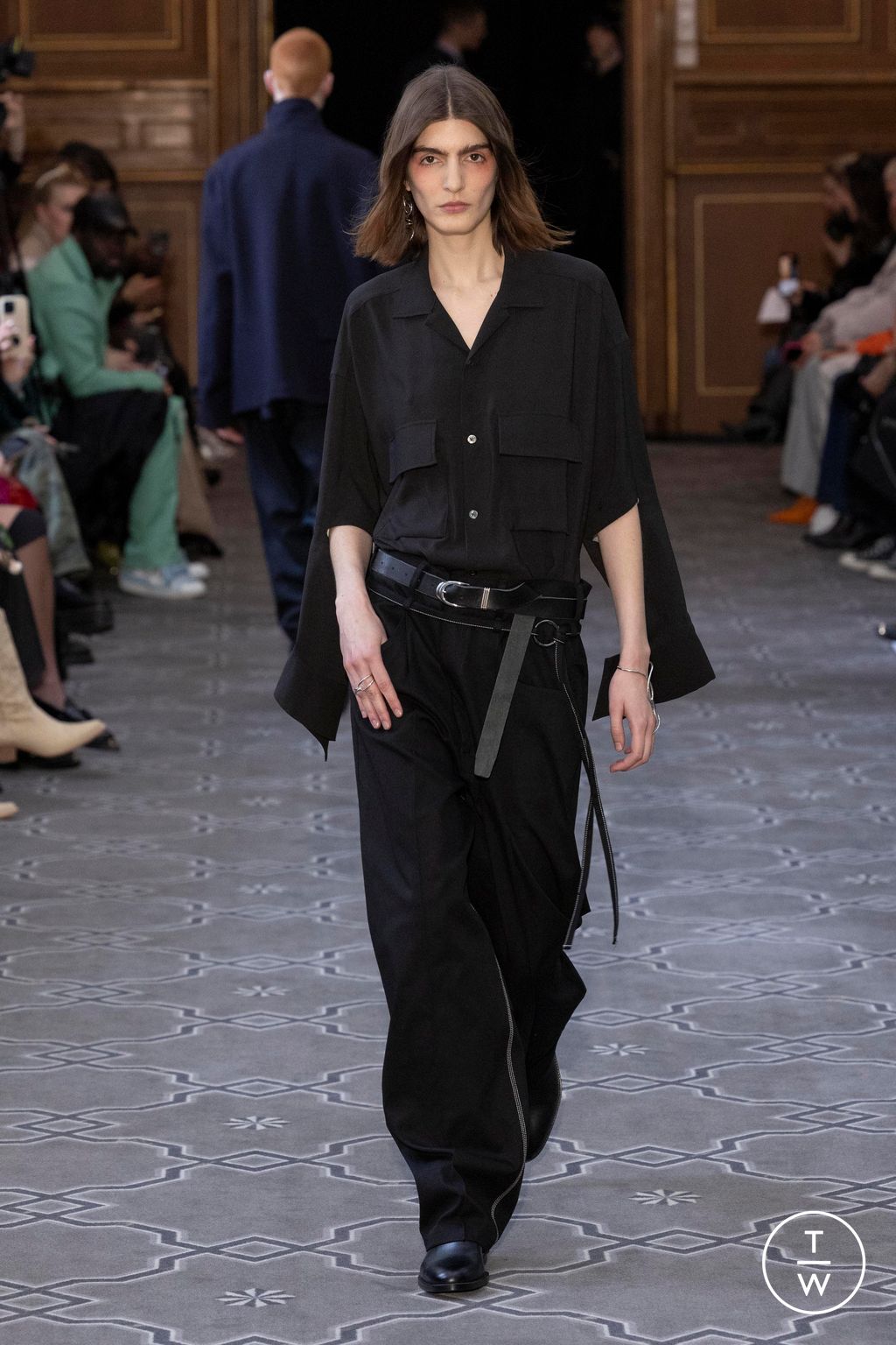 Fashion Week Paris Fall/Winter 2023 look 28 from the Ujoh collection womenswear