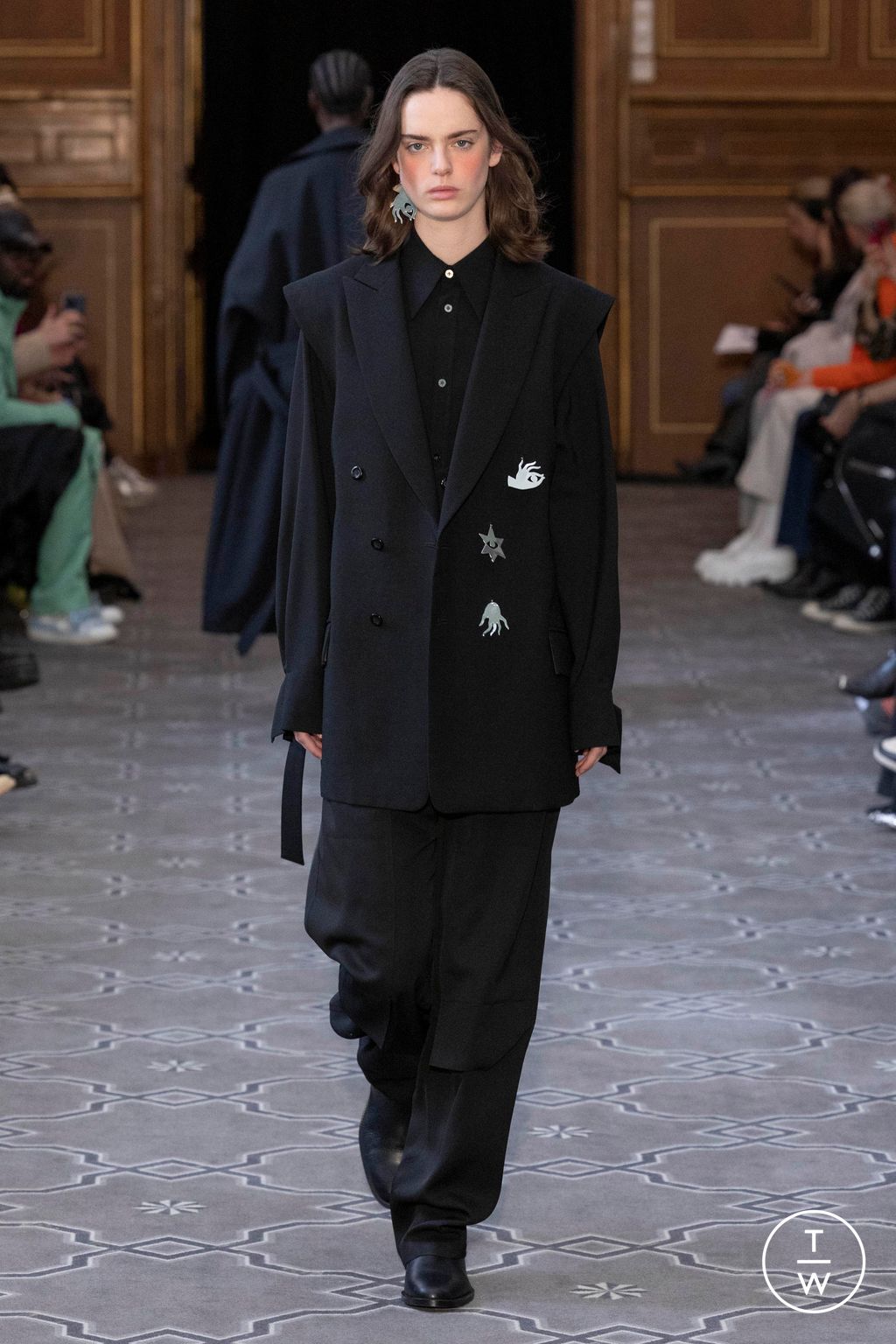 Fashion Week Paris Fall/Winter 2023 look 35 from the Ujoh collection womenswear