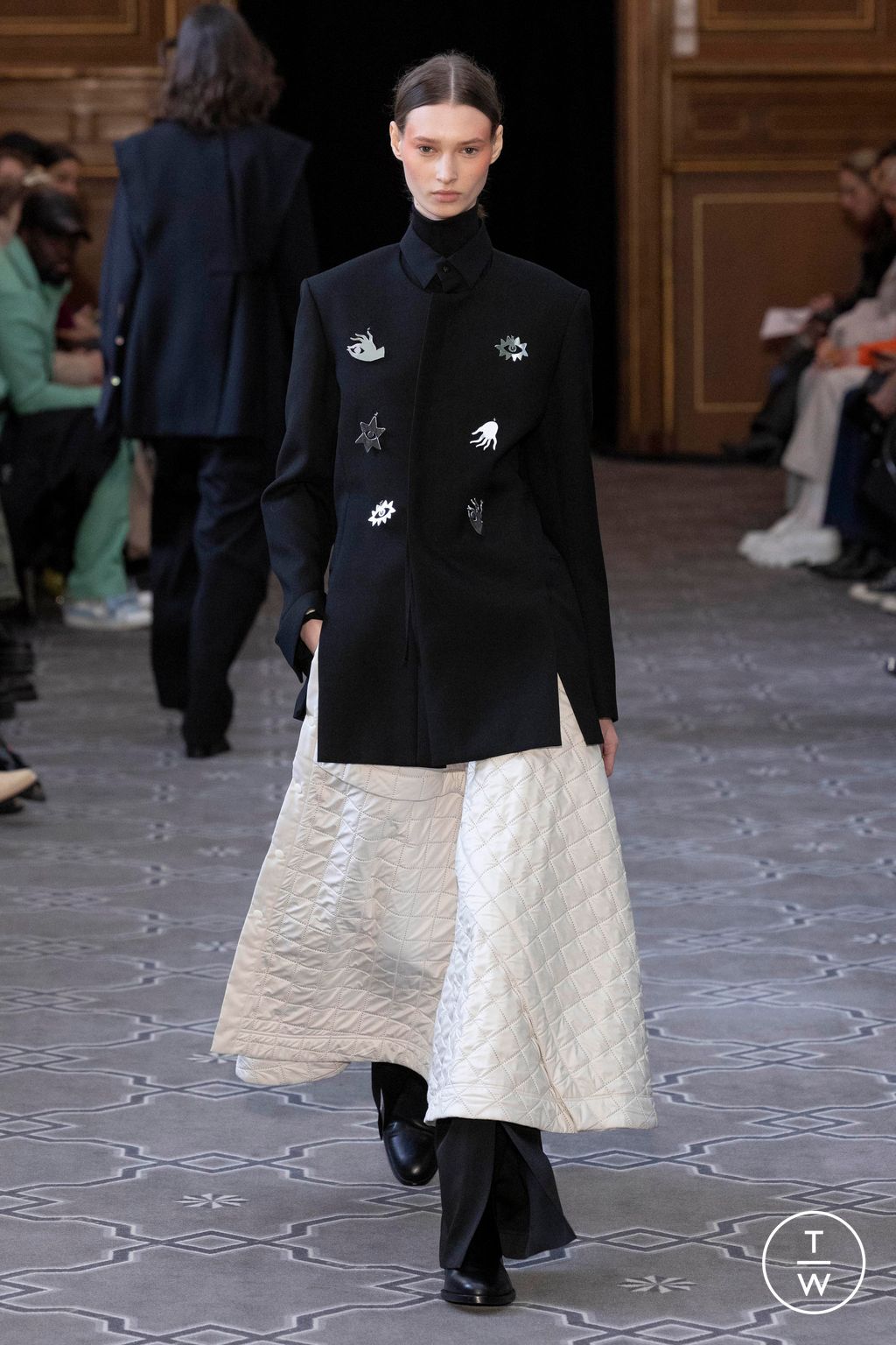 Fashion Week Paris Fall/Winter 2023 look 37 from the Ujoh collection womenswear