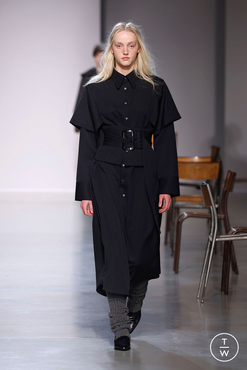Fashion Week Paris Fall/Winter 2025 look 3 from the Ujoh collection 女装
