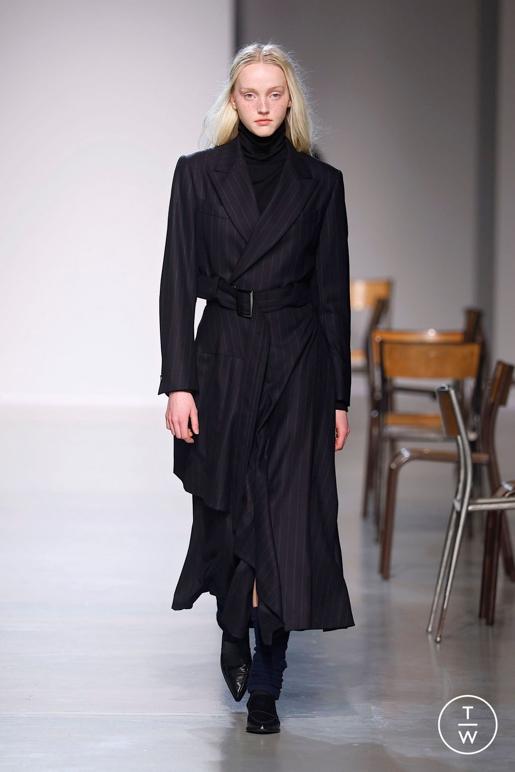Fashion Week Paris Fall/Winter 2025 look 22 from the Ujoh collection womenswear