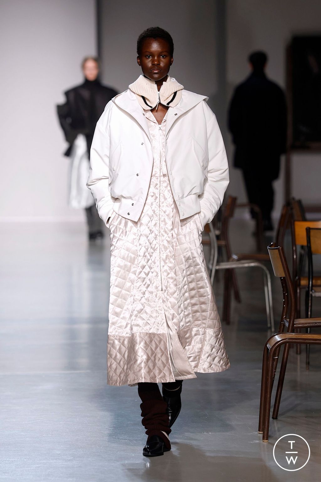 Fashion Week Paris Fall/Winter 2025 look 35 from the Ujoh collection womenswear