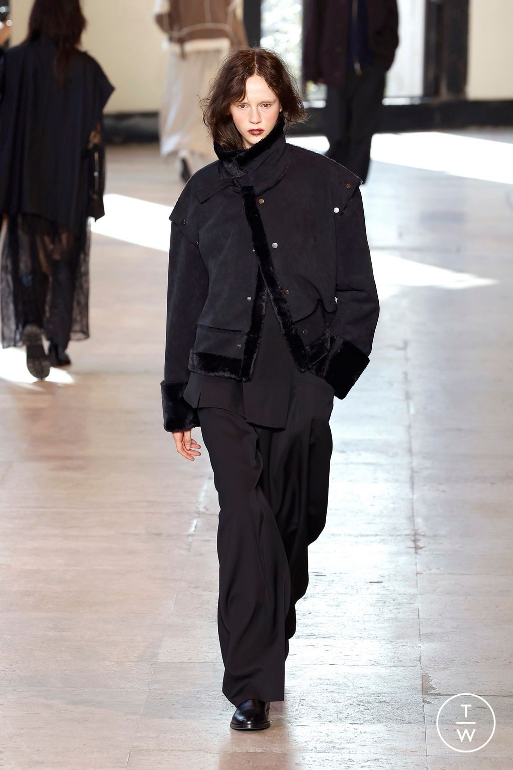 Fashion Week Paris Fall/Winter 2026 look 3 from the Ujoh collection womenswear