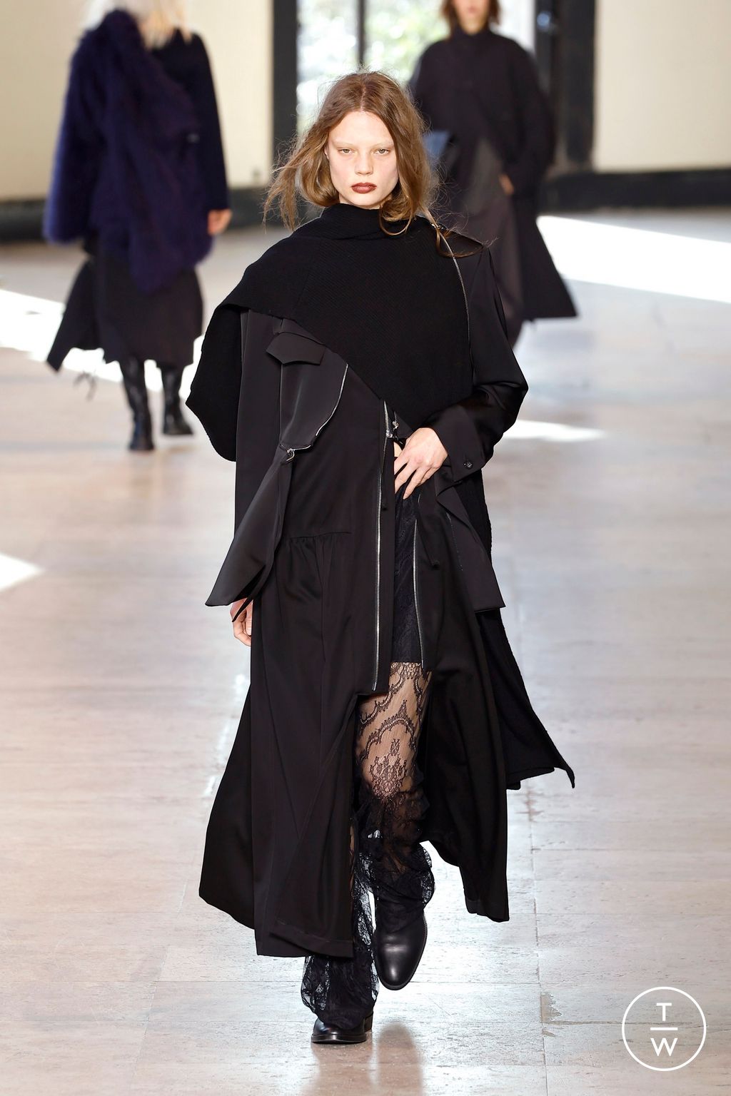 Fashion Week Paris Fall/Winter 2026 look 6 from the Ujoh collection womenswear