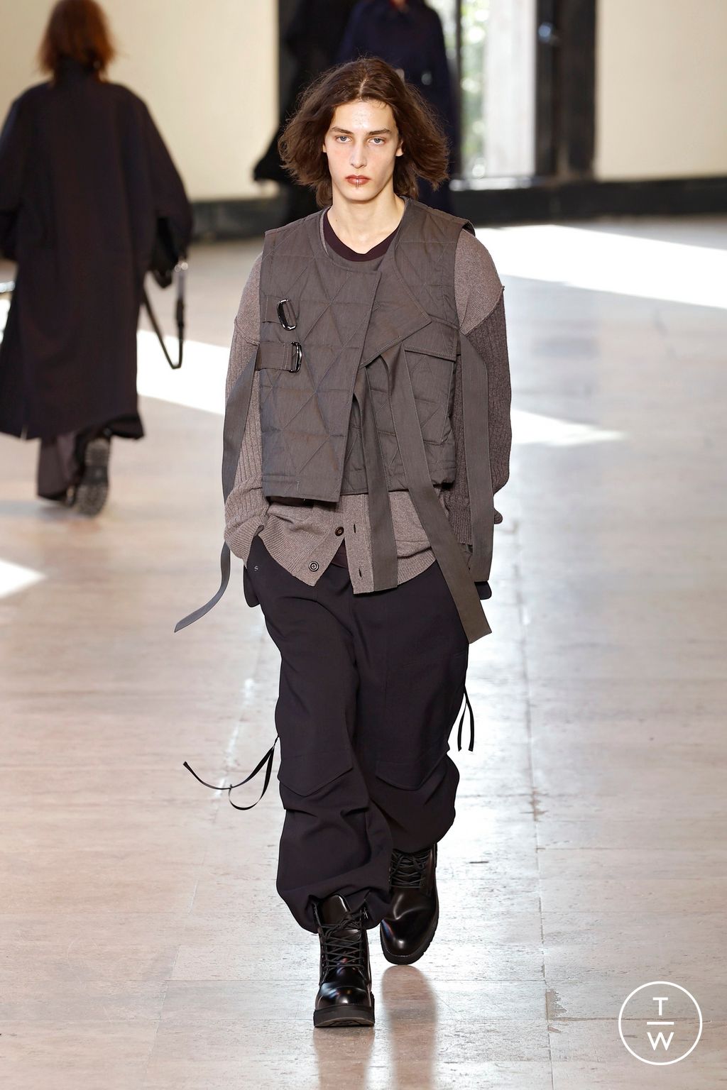 Fashion Week Paris Fall/Winter 2026 look 8 from the Ujoh collection womenswear
