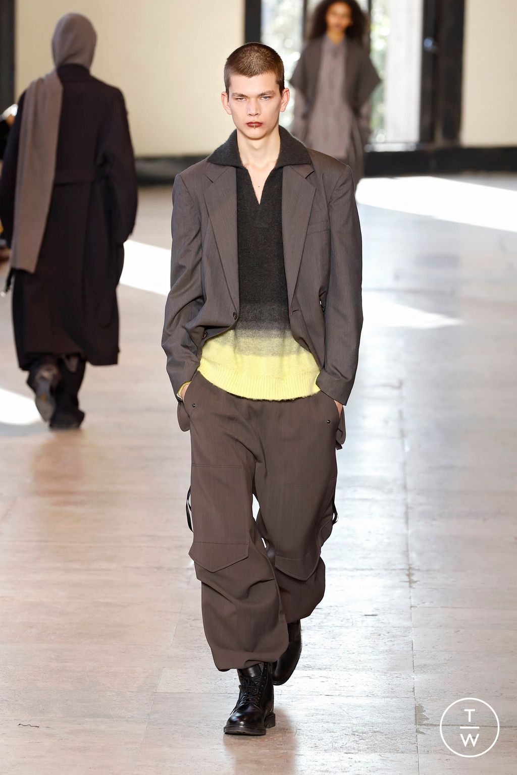 Fashion Week Paris Fall/Winter 2026 look 13 from the Ujoh collection womenswear