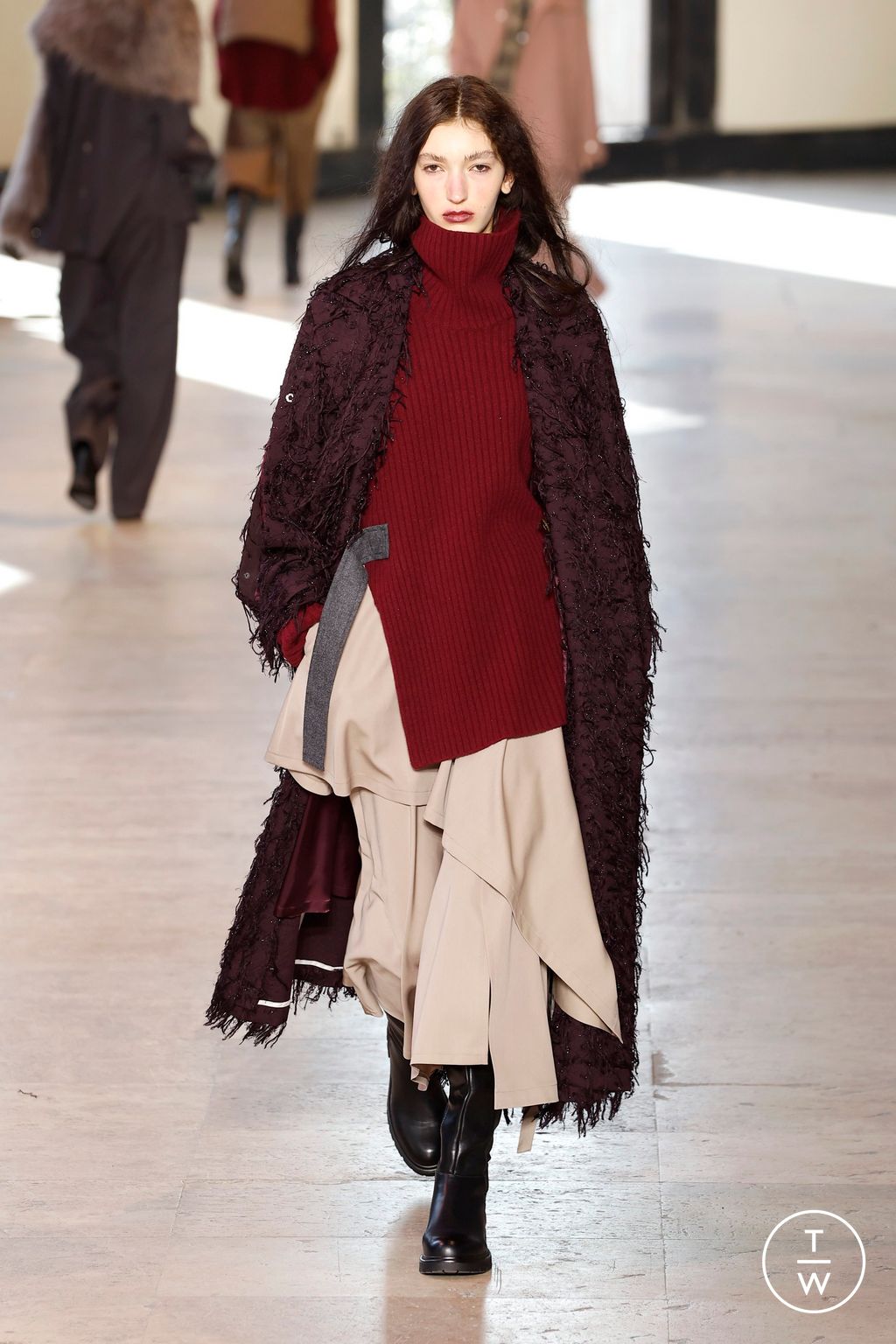 Fashion Week Paris Fall/Winter 2026 look 18 from the Ujoh collection womenswear