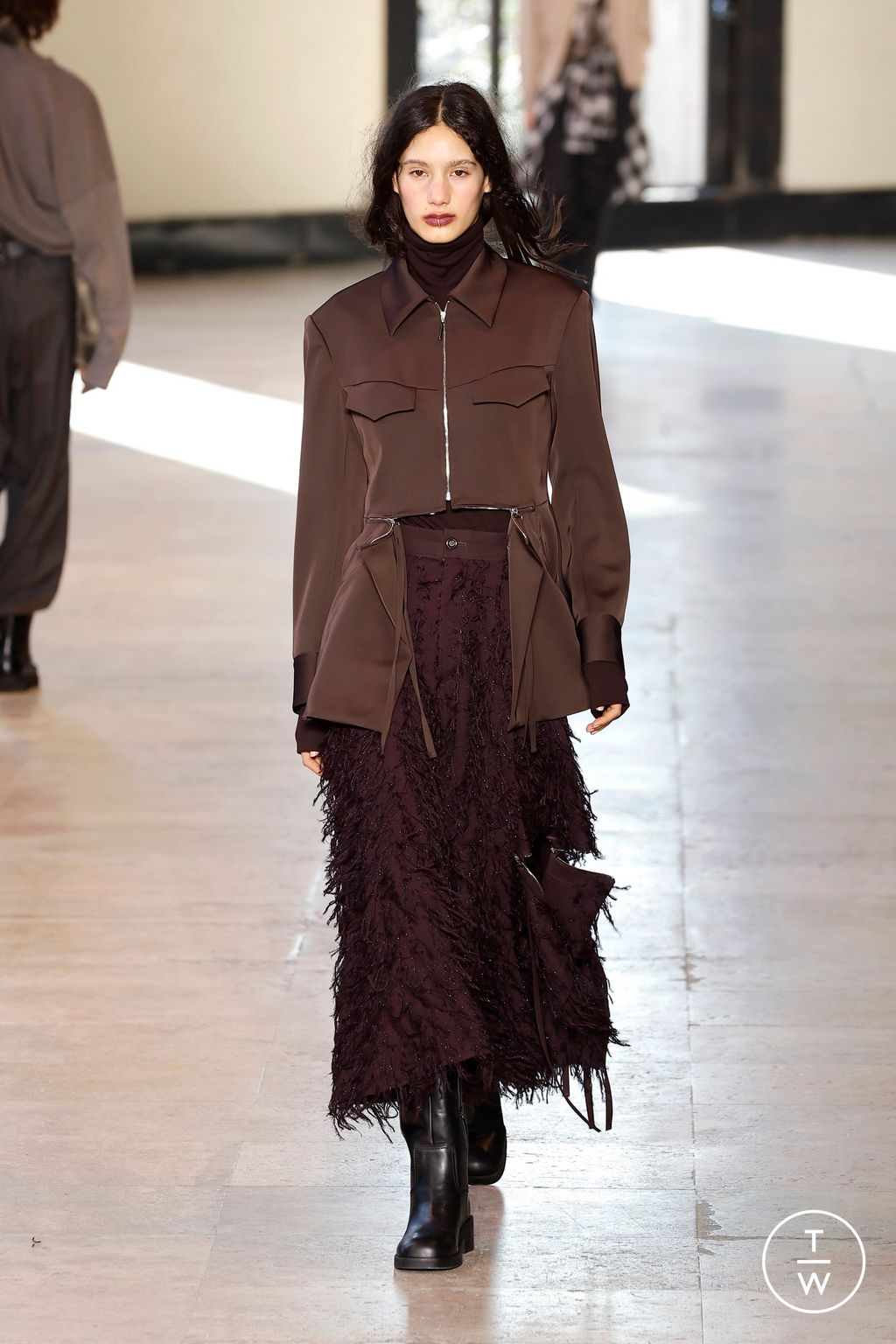 Fashion Week Paris Fall/Winter 2026 look 31 from the Ujoh collection womenswear