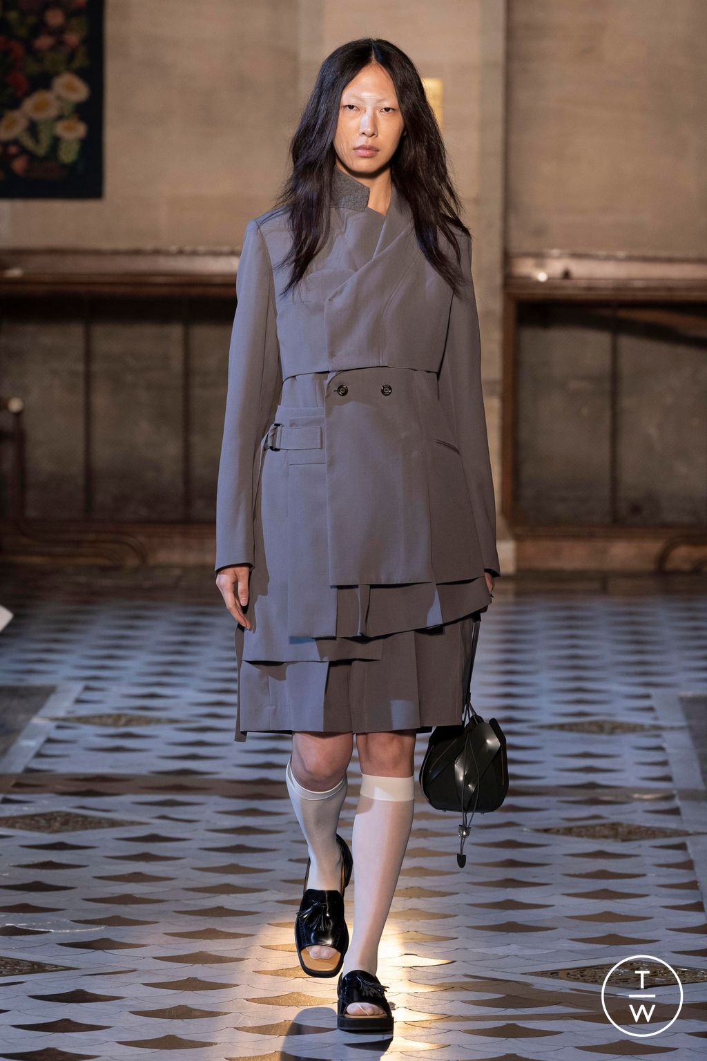 Fashion Week Paris Spring/Summer 2024 look 9 from the Ujoh collection womenswear