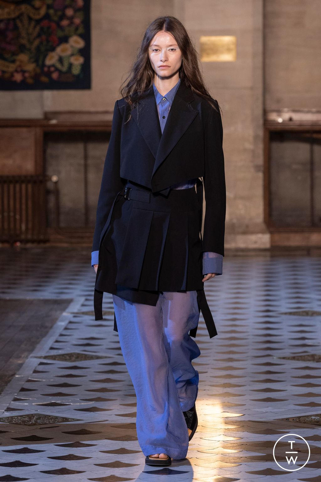 Fashion Week Paris Spring/Summer 2024 look 30 from the Ujoh collection 女装
