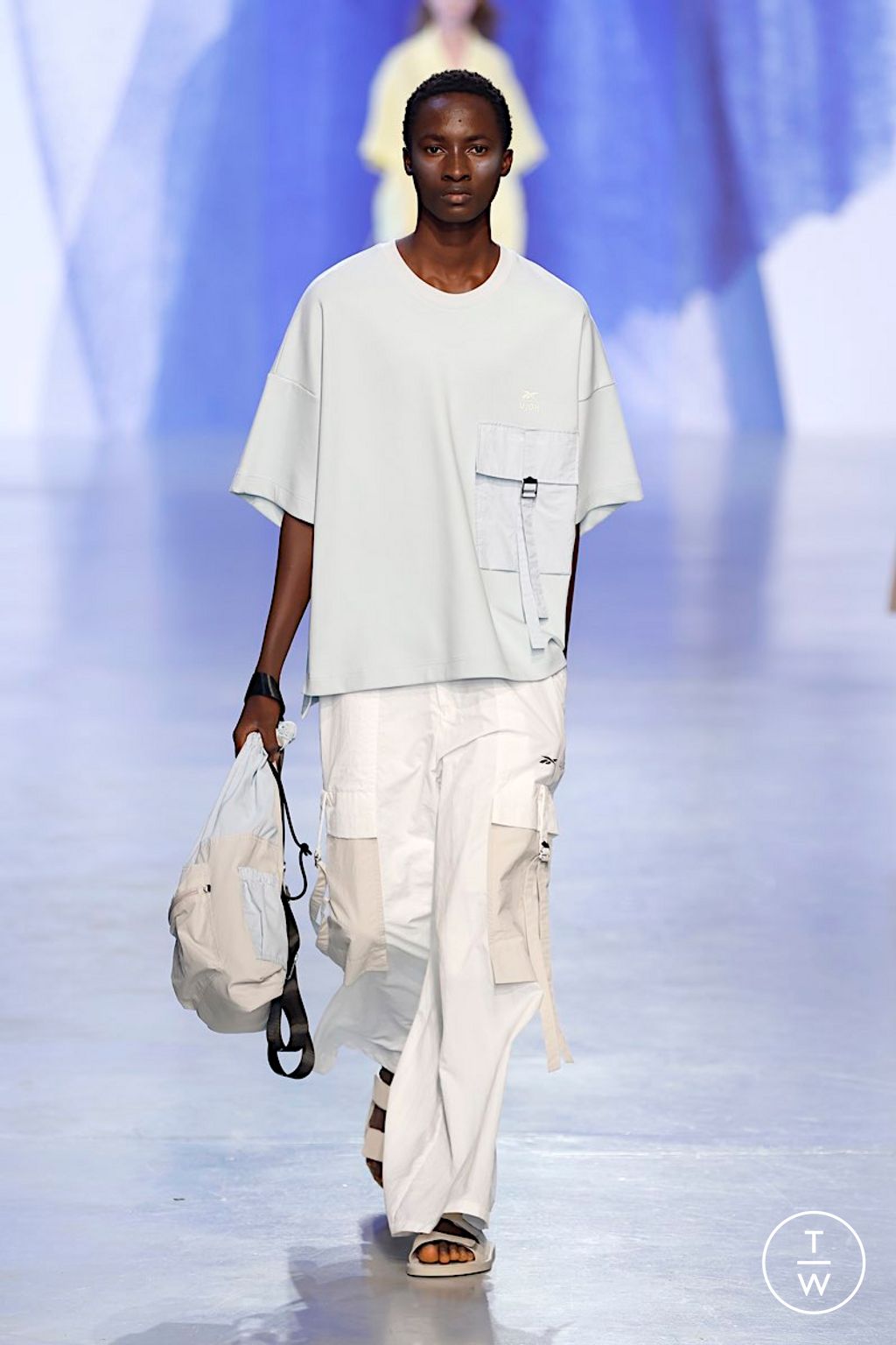 Fashion Week Paris Spring/Summer 2026 look 12 from the Ujoh collection womenswear