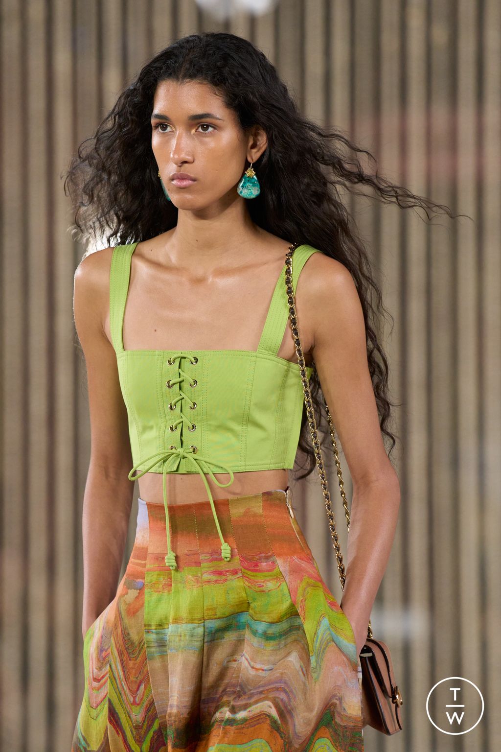 Fashion Week New York Spring/Summer 2024 look 49 from the Ulla Johnson collection womenswear accessories