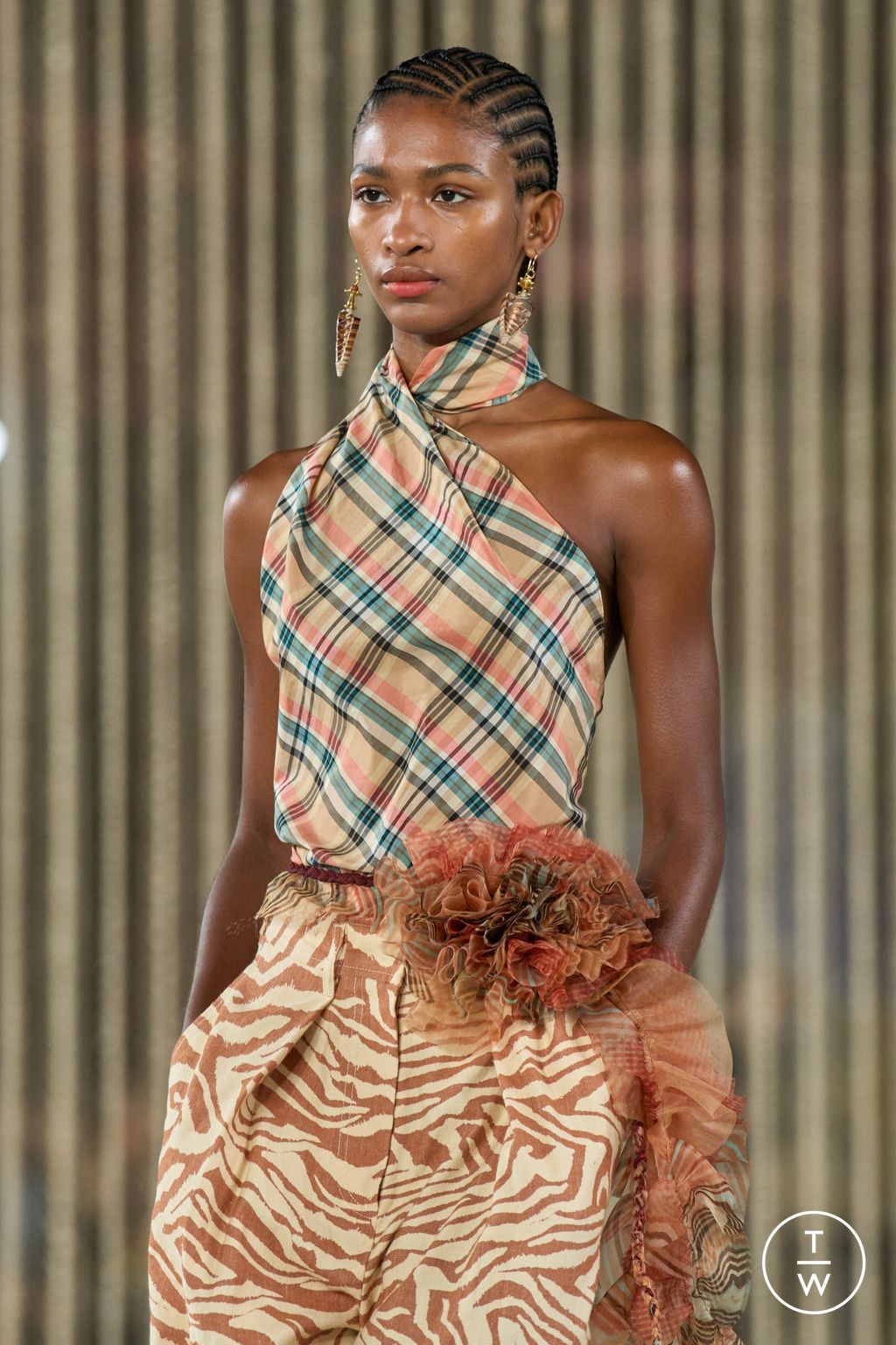 Fashion Week New York Spring/Summer 2024 look 56 from the Ulla Johnson collection womenswear accessories