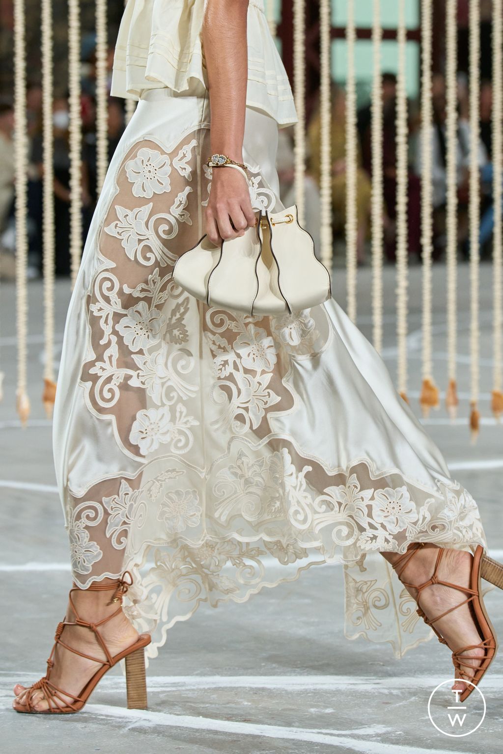 Fashion Week New York Spring/Summer 2024 look 12 from the Ulla Johnson collection womenswear accessories