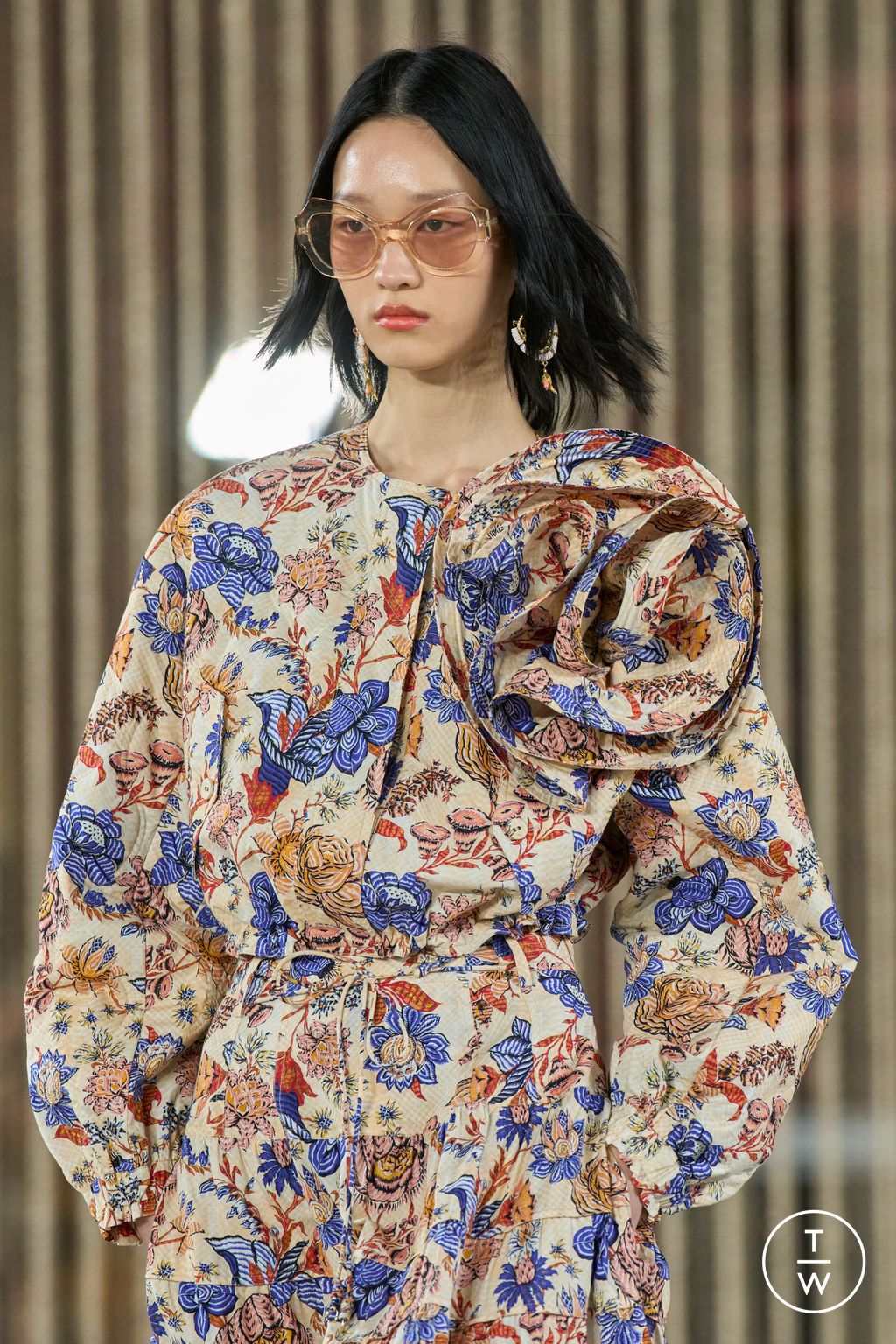Fashion Week New York Spring/Summer 2024 look 43 from the Ulla Johnson collection womenswear accessories