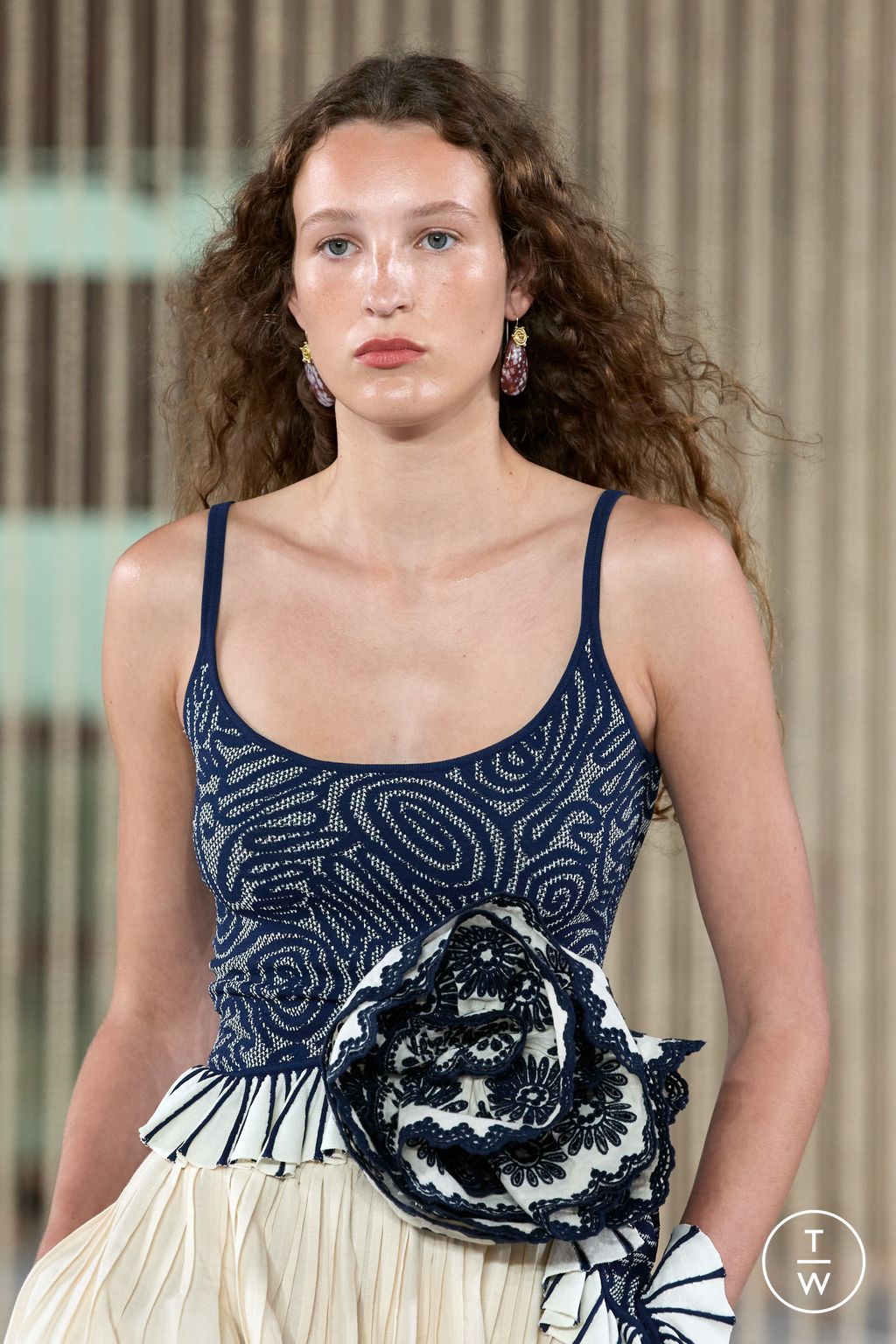 Fashion Week New York Spring/Summer 2024 look 67 from the Ulla Johnson collection 女装配饰