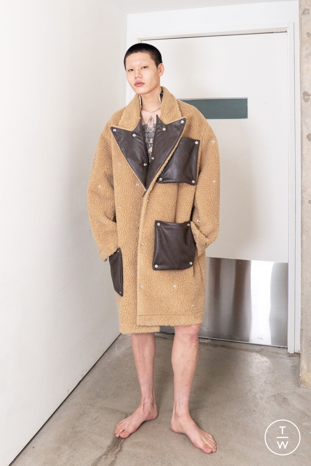 Fashion Week New York Fall/Winter 2021 look 49 from the Concept Korea collection womenswear