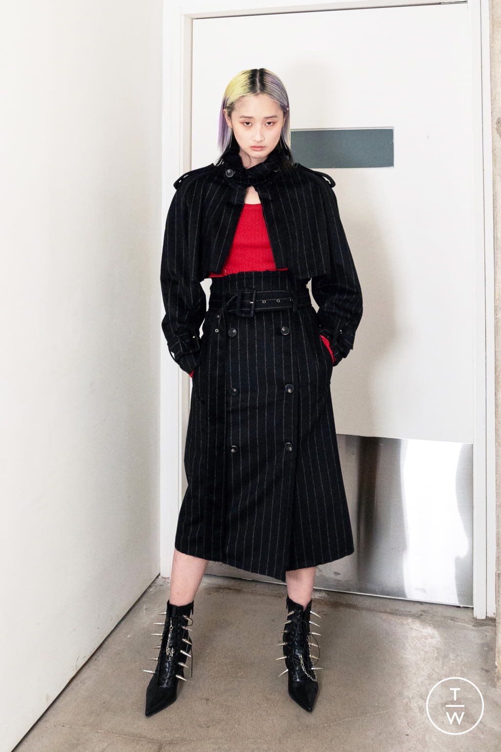 Fashion Week New York Fall/Winter 2021 look 52 from the Concept Korea collection womenswear