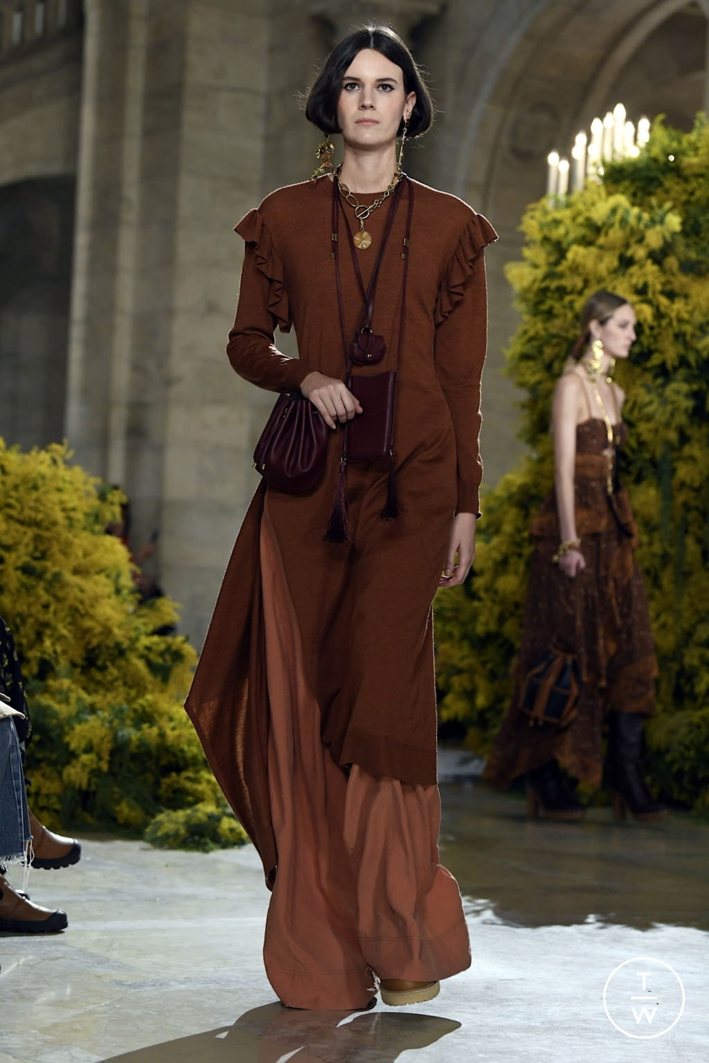 Fashion Week New York Fall/Winter 2022 look 22 de la collection Ulla Johnson womenswear