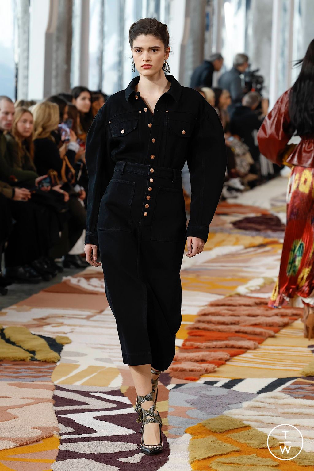 Fashion Week New York Fall/Winter 2023 look 12 from the Ulla Johnson collection womenswear