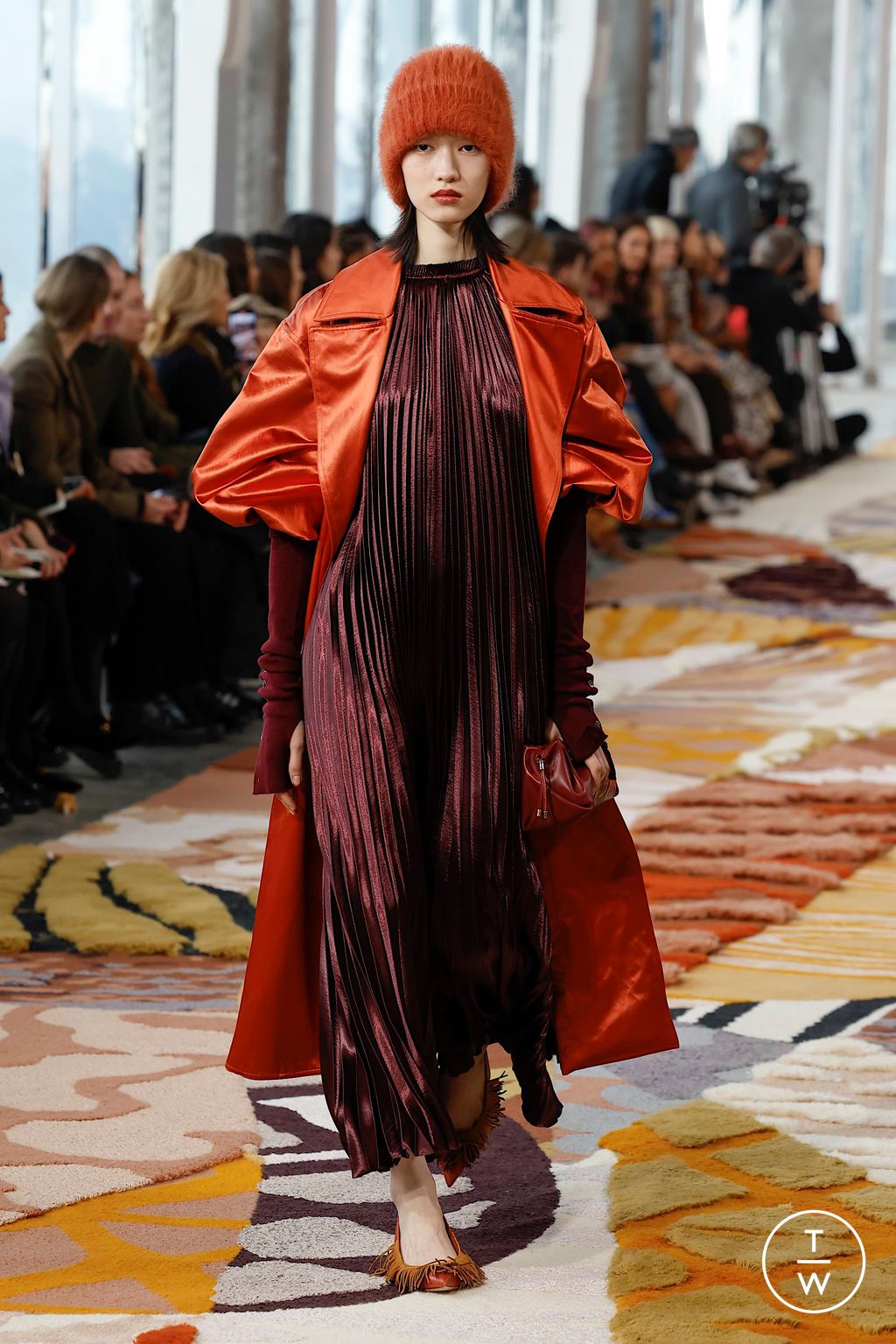 Fashion Week New York Fall/Winter 2023 look 20 de la collection Ulla Johnson womenswear