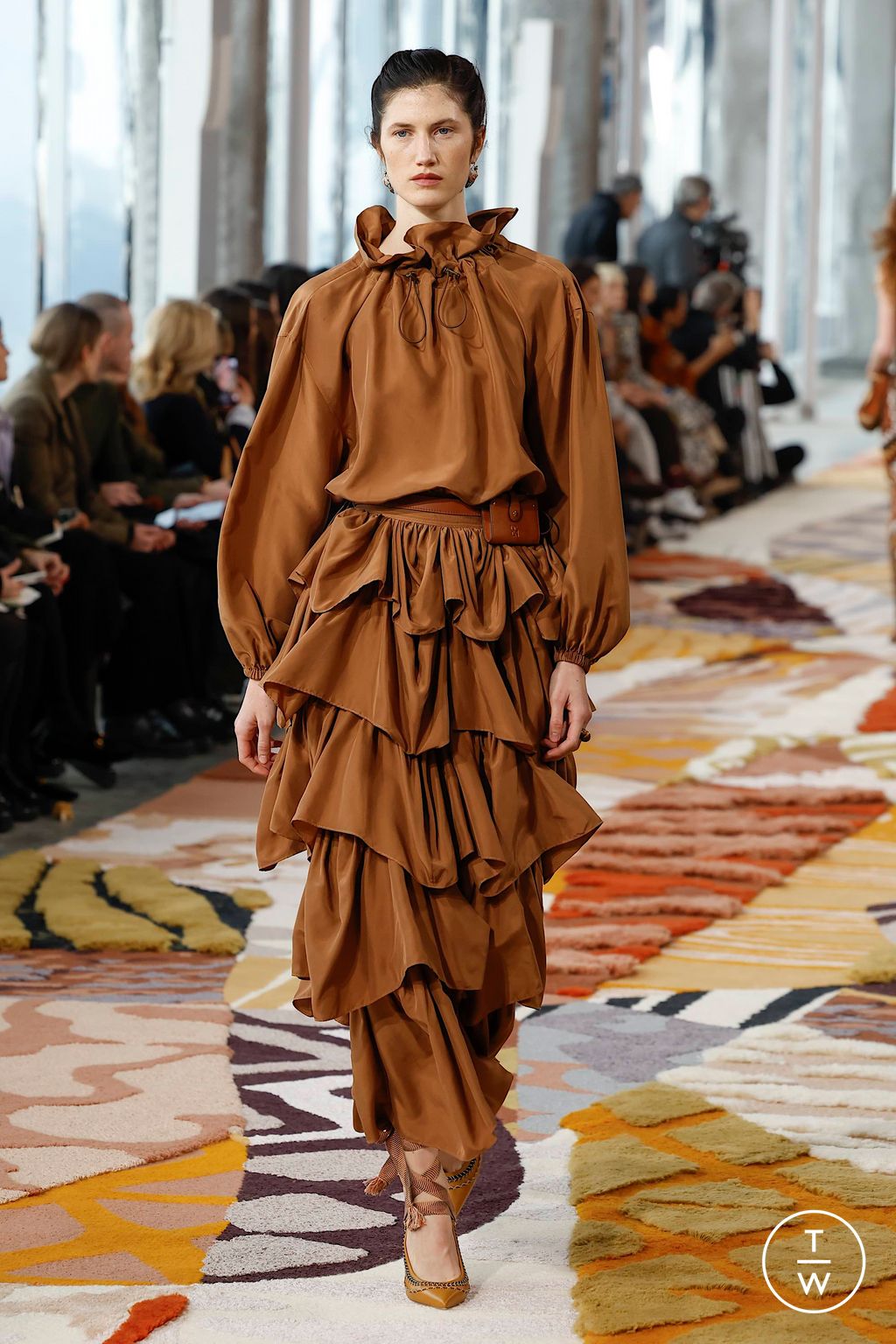 Fashion Week New York Fall/Winter 2023 look 22 from the Ulla Johnson collection 女装