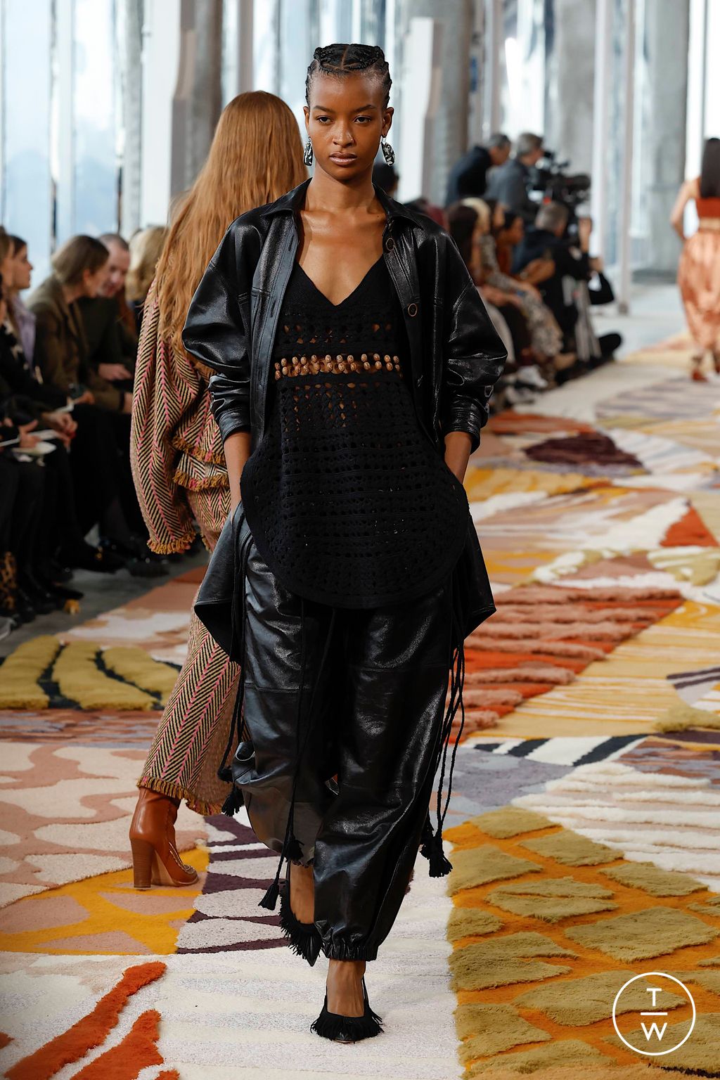 Fashion Week New York Fall/Winter 2023 look 26 de la collection Ulla Johnson womenswear