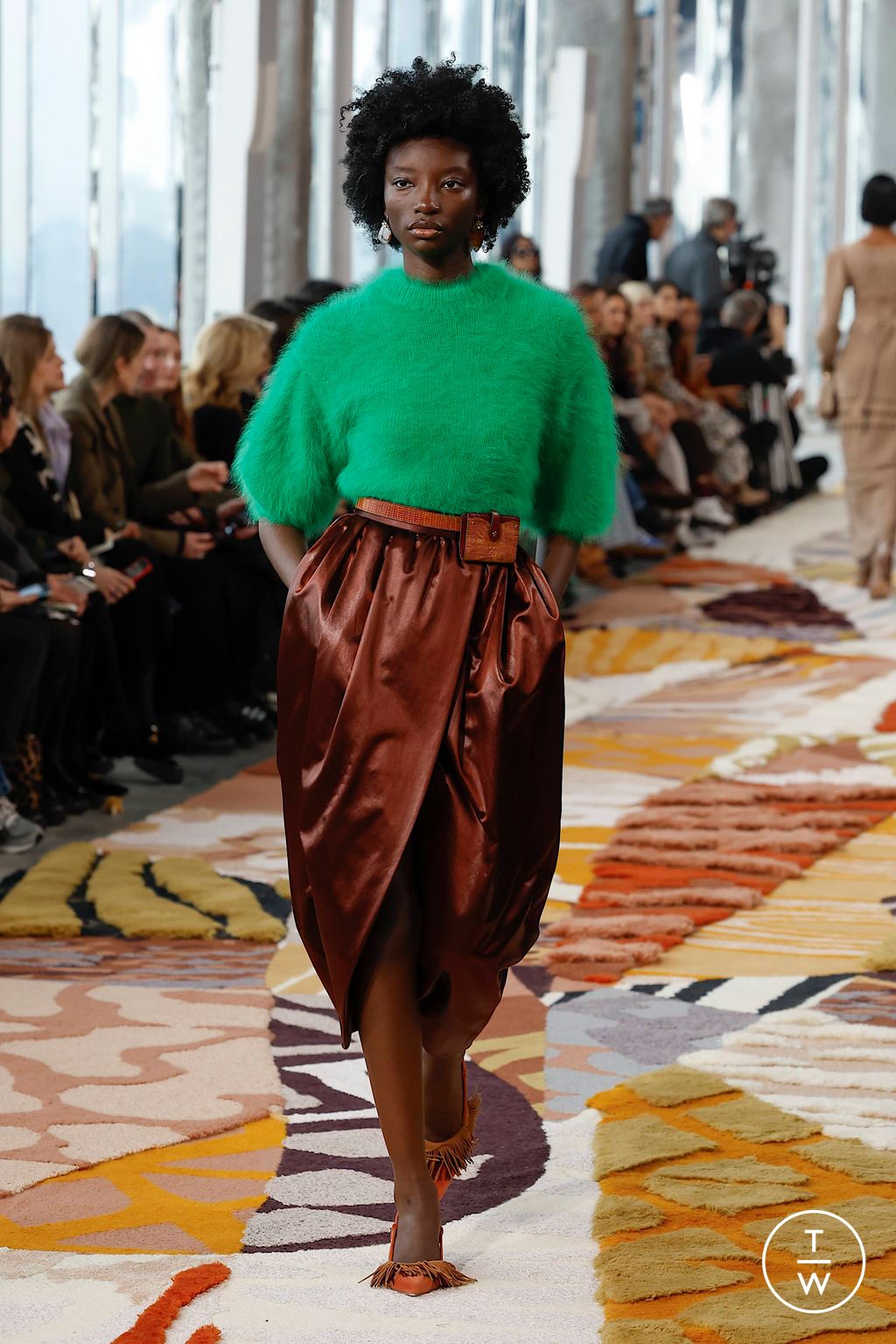 Fashion Week New York Fall/Winter 2023 look 48 de la collection Ulla Johnson womenswear