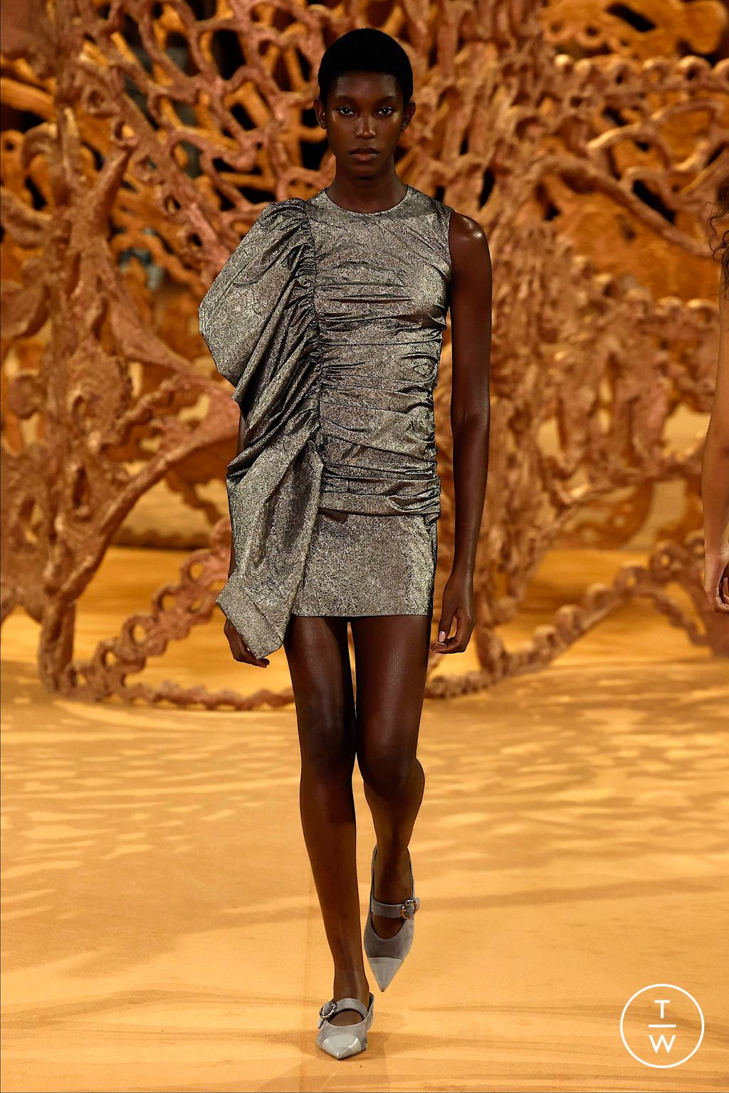 Fashion Week New York Fall/Winter 2024 look 14 from the Ulla Johnson collection womenswear