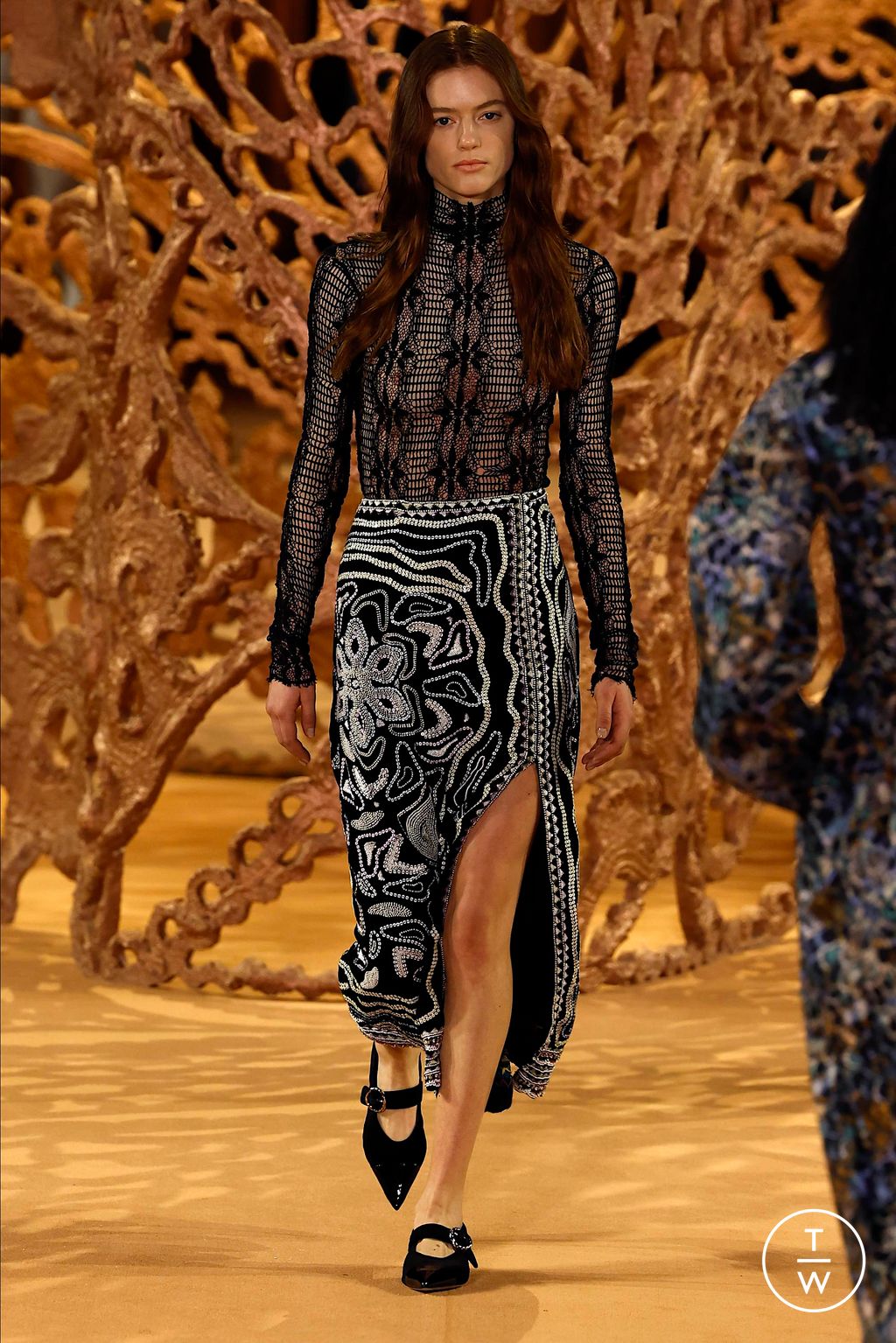Fashion Week New York Fall/Winter 2024 look 15 from the Ulla Johnson collection womenswear