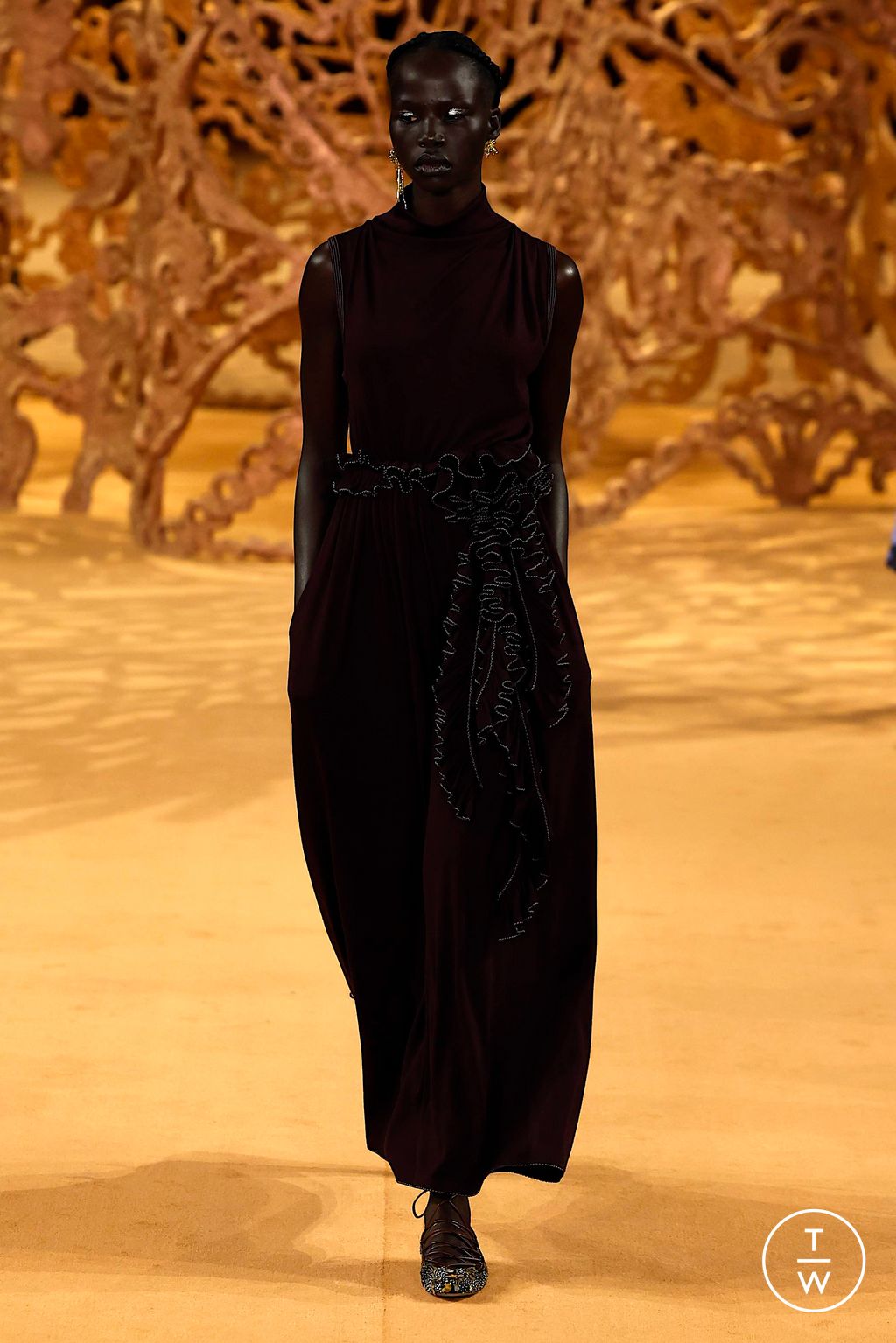 Fashion Week New York Fall/Winter 2024 look 27 from the Ulla Johnson collection womenswear
