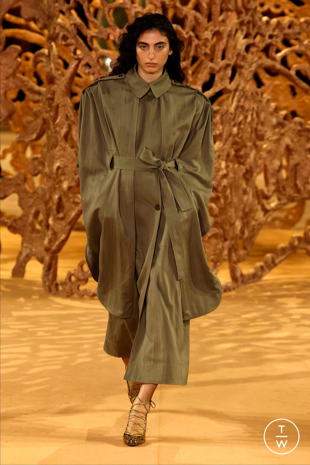 Fashion Week New York Fall/Winter 2024 look 43 from the Ulla Johnson collection womenswear