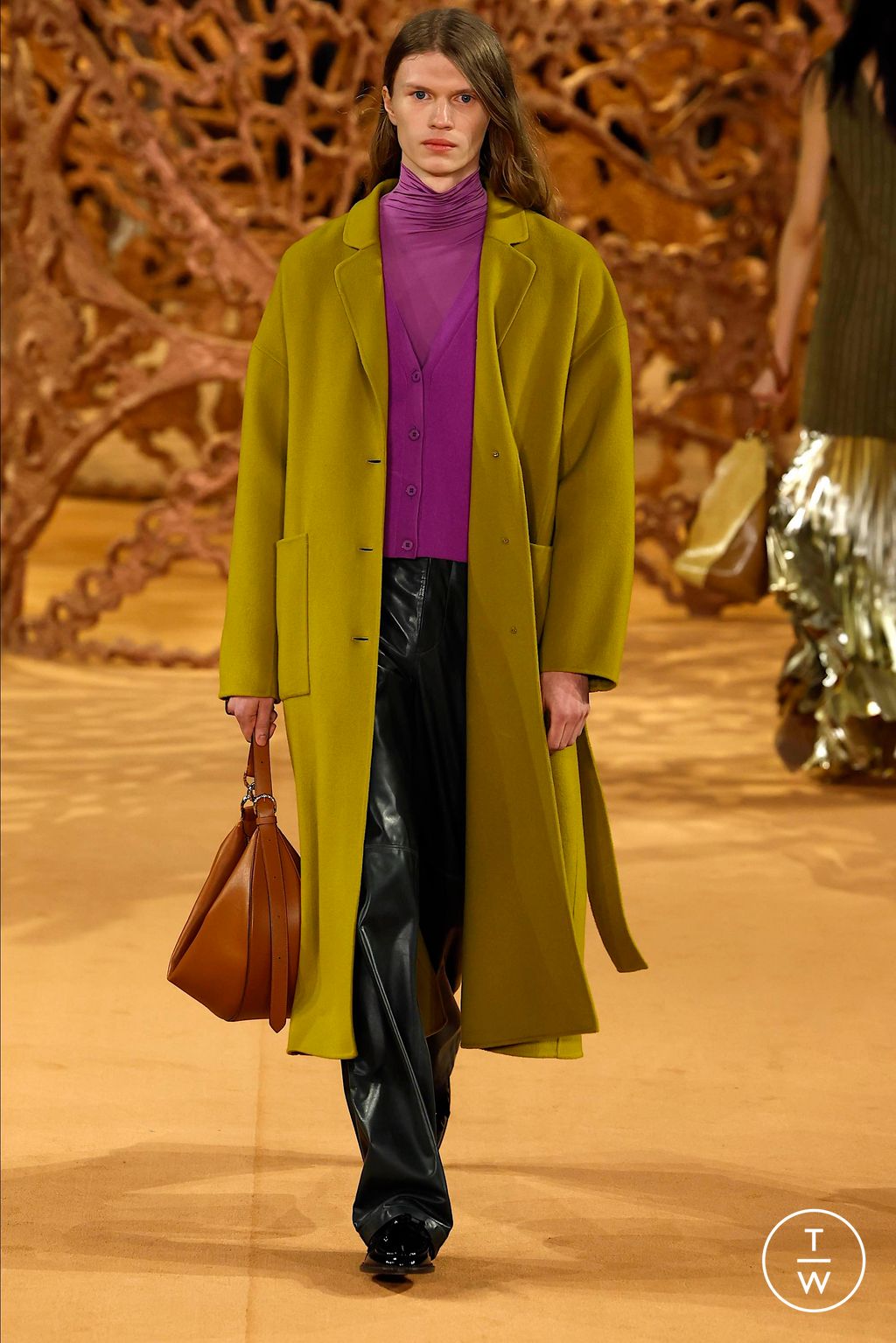 Fashion Week New York Fall/Winter 2024 look 48 from the Ulla Johnson collection 女装