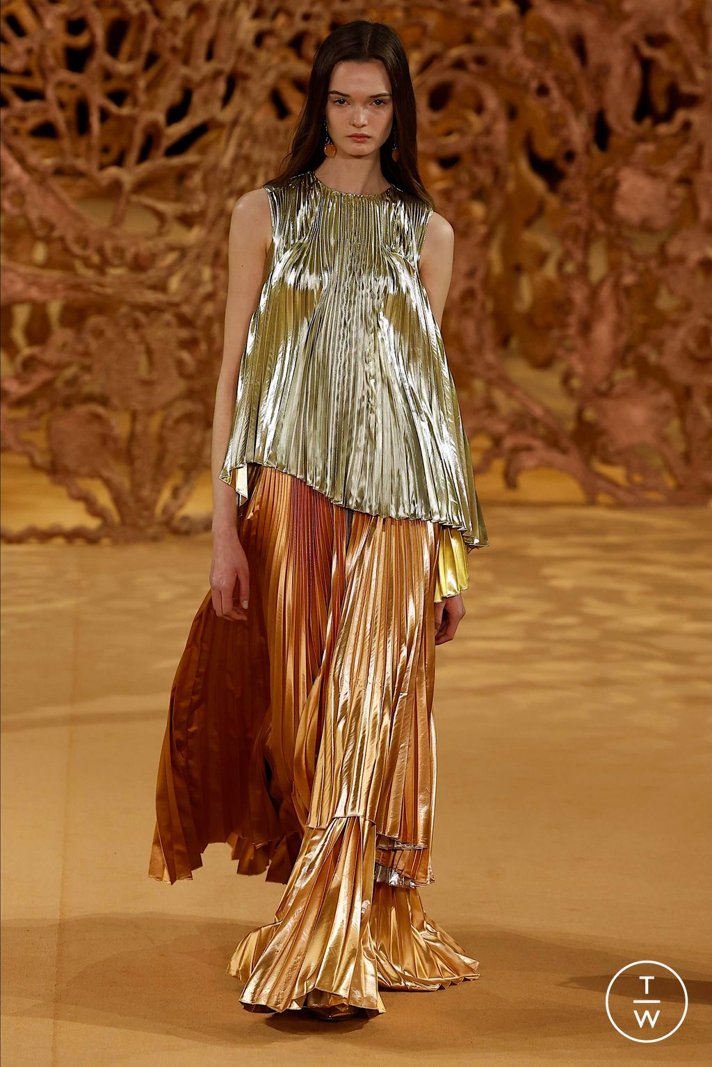Fashion Week New York Fall/Winter 2024 look 56 from the Ulla Johnson collection 女装
