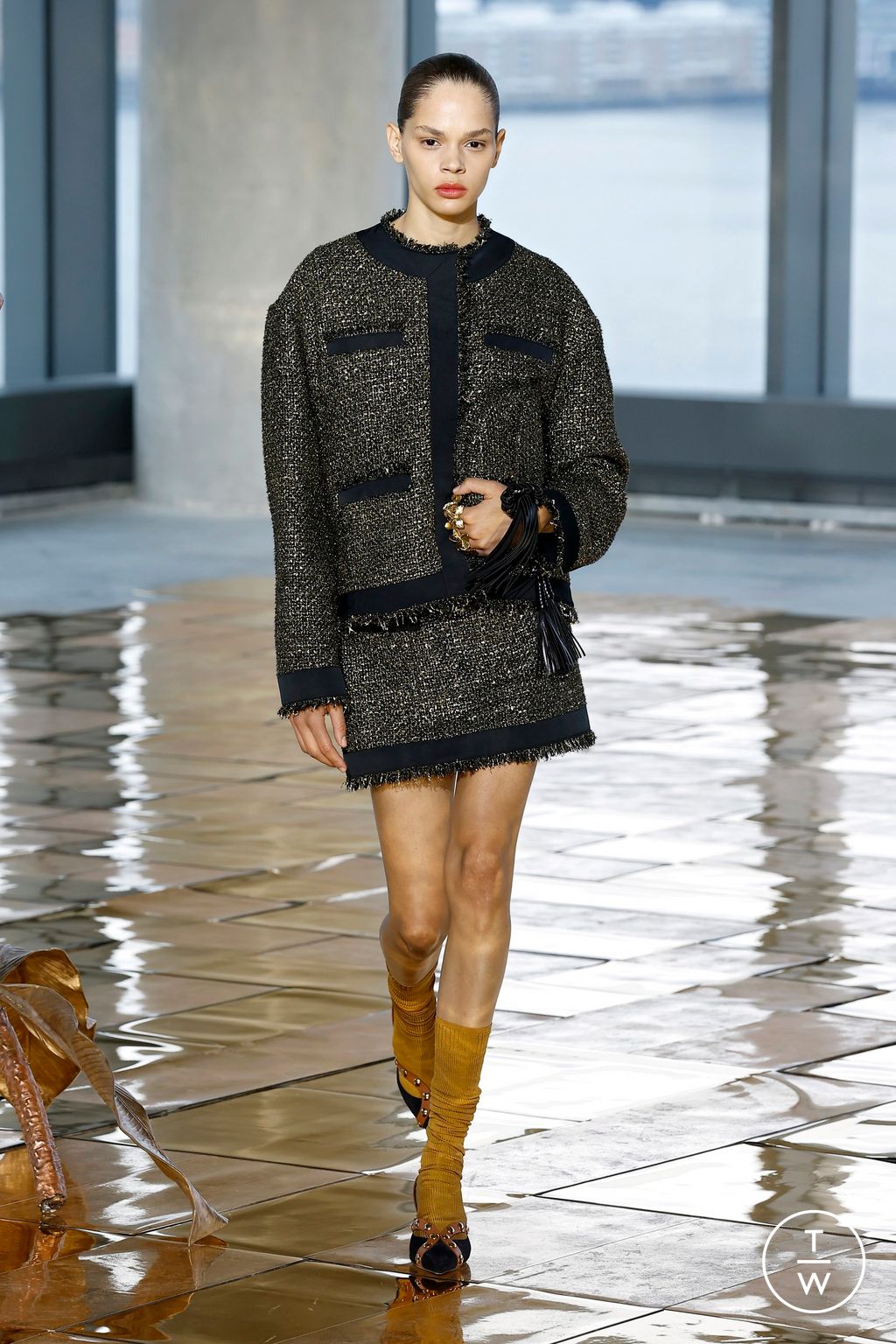 Fashion Week New York Fall/Winter 2025 look 5 from the Ulla Johnson collection womenswear