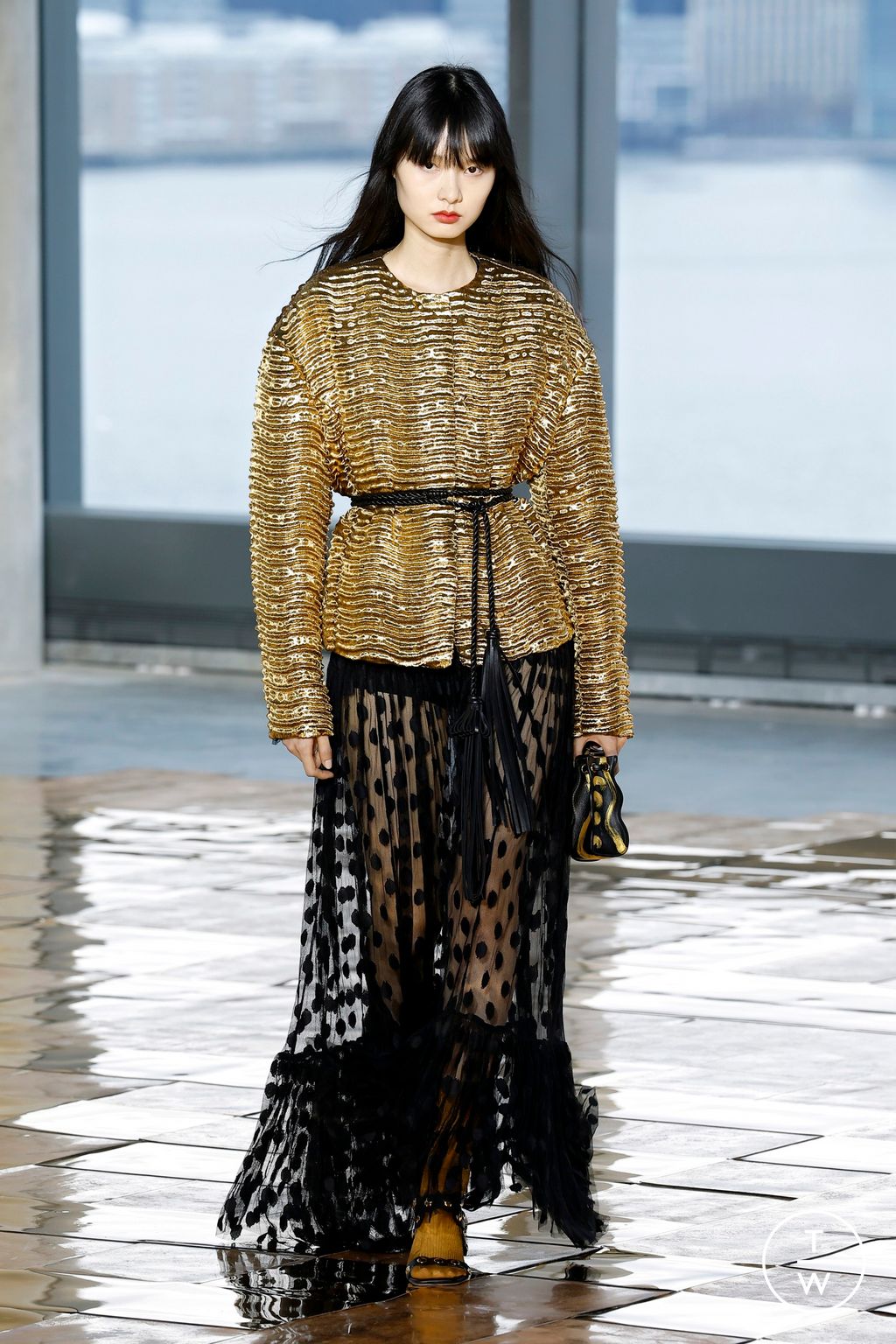 Fashion Week New York Fall/Winter 2025 look 12 from the Ulla Johnson collection womenswear