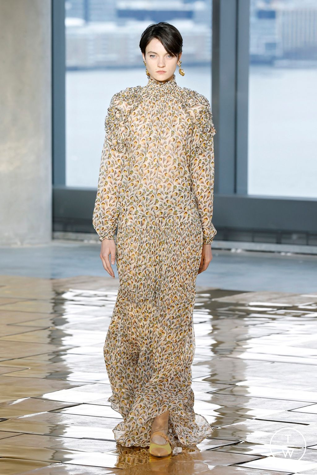 Fashion Week New York Fall/Winter 2025 look 23 from the Ulla Johnson collection womenswear