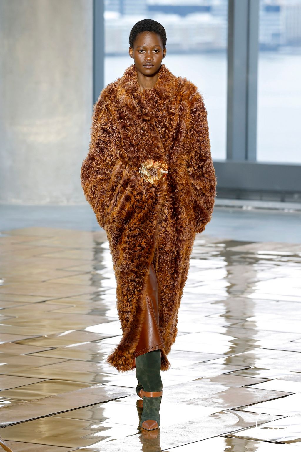 Fashion Week New York Fall/Winter 2025 look 25 from the Ulla Johnson collection womenswear