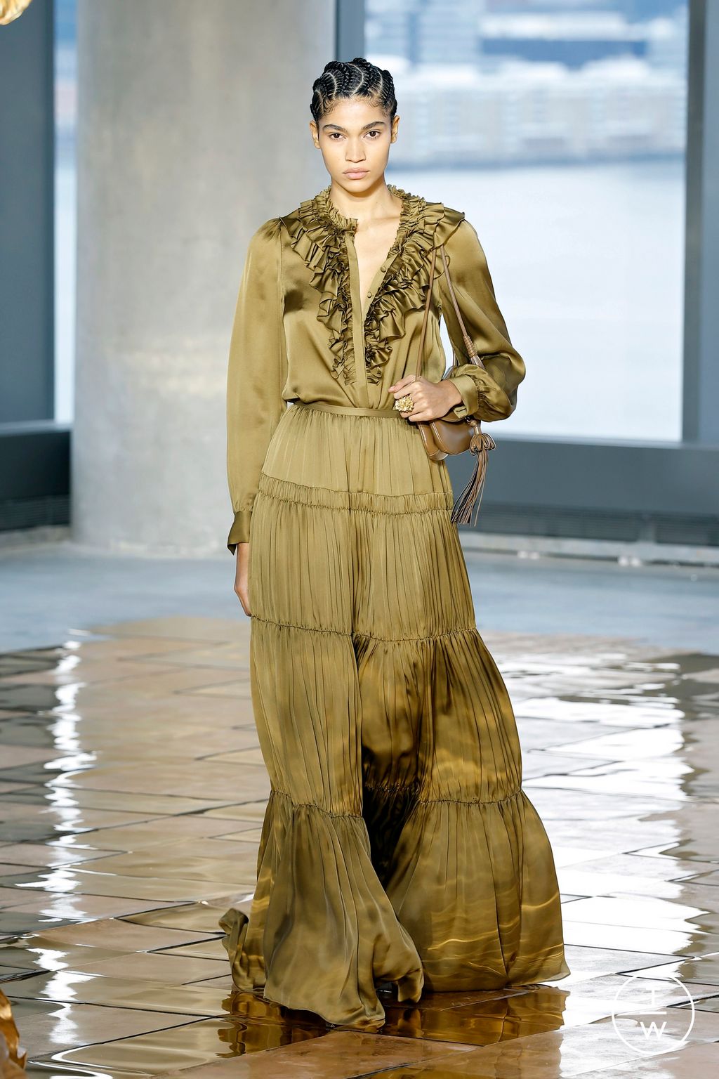 Fashion Week New York Fall/Winter 2025 look 34 from the Ulla Johnson collection womenswear