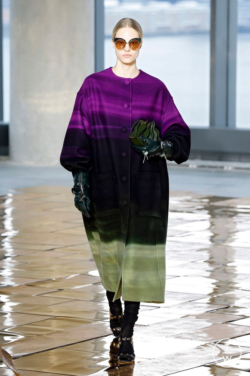 Fashion Week New York Fall/Winter 2025 look 38 from the Ulla Johnson collection womenswear