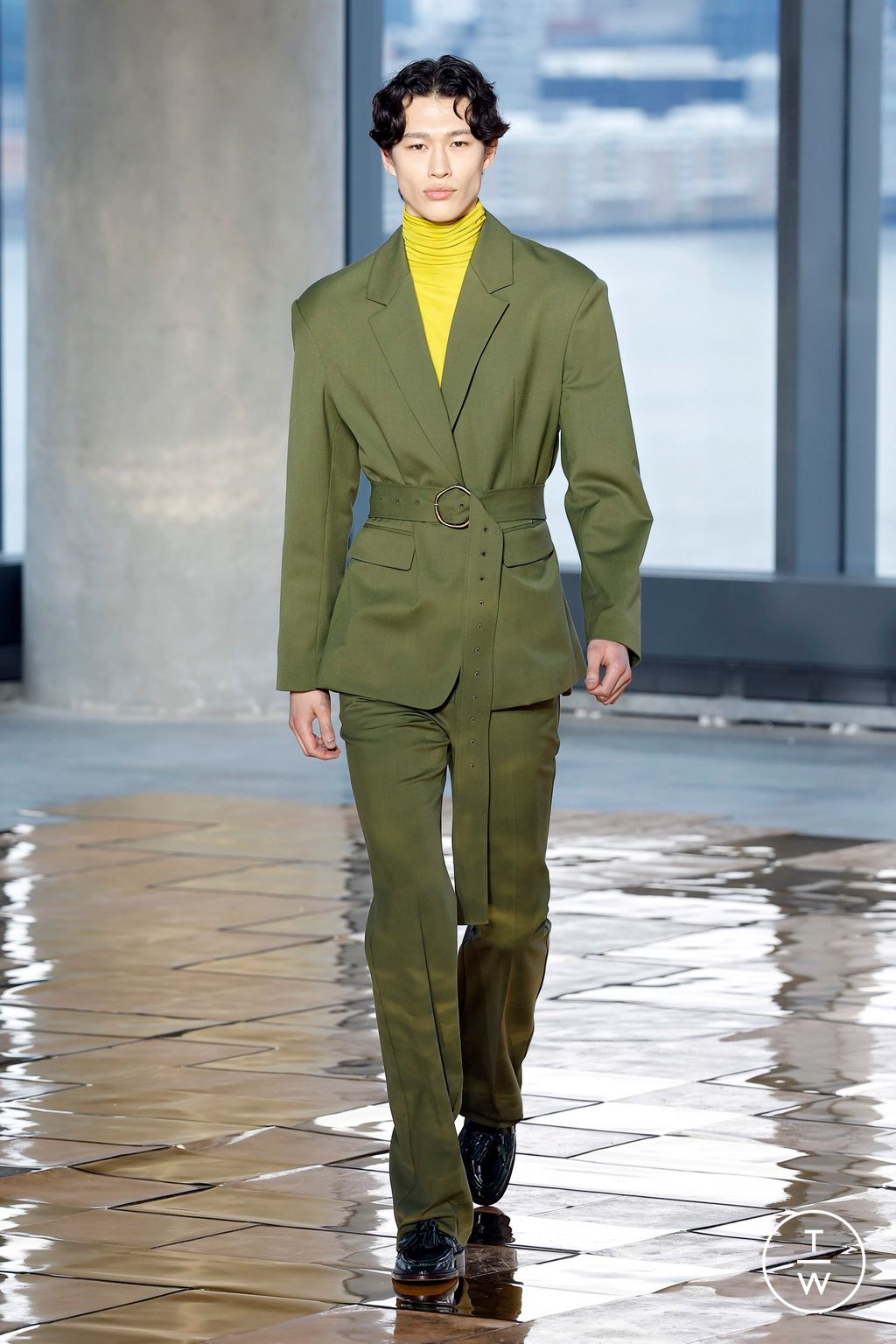 Fashion Week New York Fall/Winter 2025 look 47 from the Ulla Johnson collection womenswear