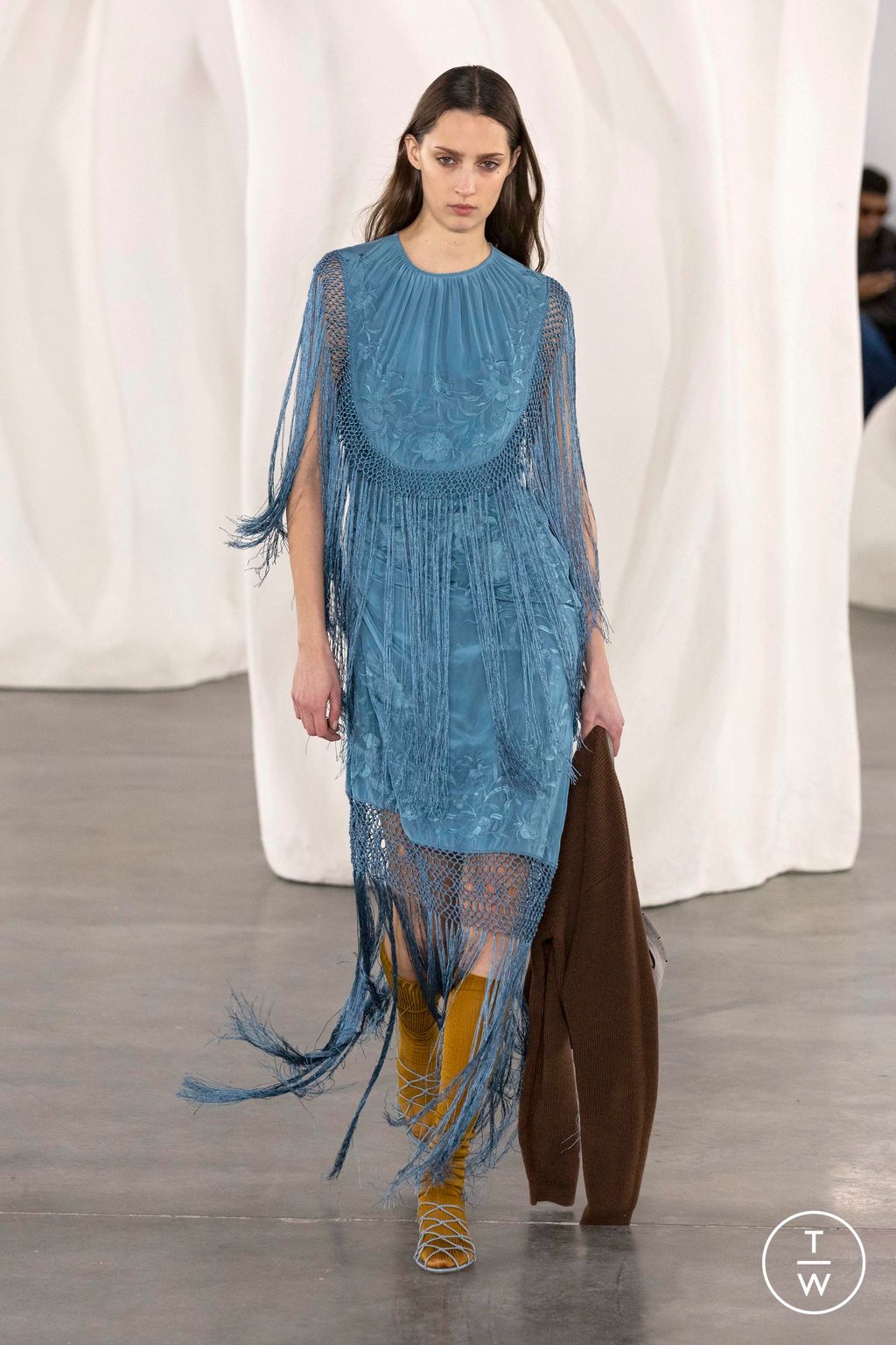 Fashion Week New York Fall/Winter 2026 look 48 from the Ulla Johnson collection womenswear