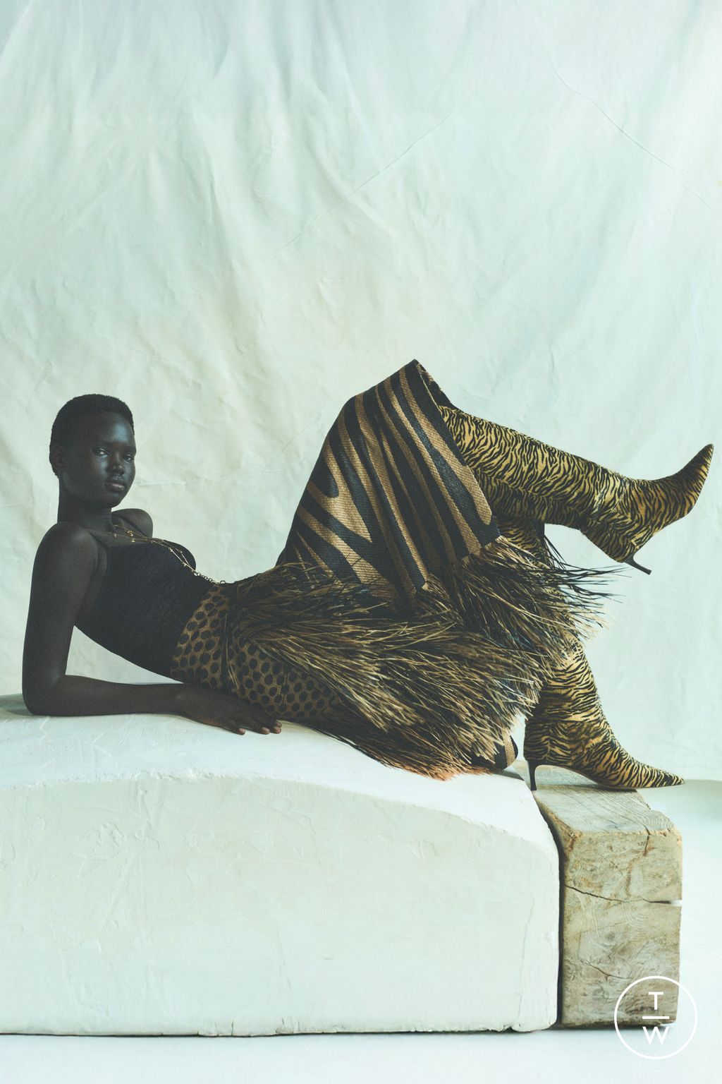 Fashion Week New York Pre-Fall 2025 look 11 from the Ulla Johnson collection womenswear