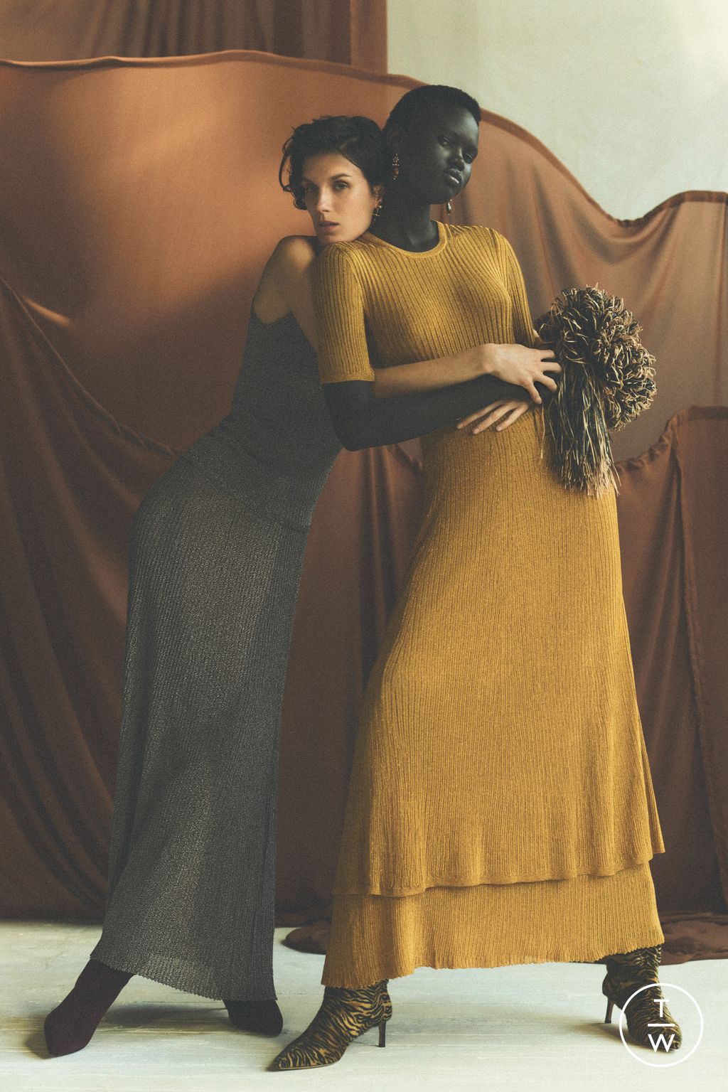 Fashion Week New York Pre-Fall 2025 look 12 from the Ulla Johnson collection womenswear